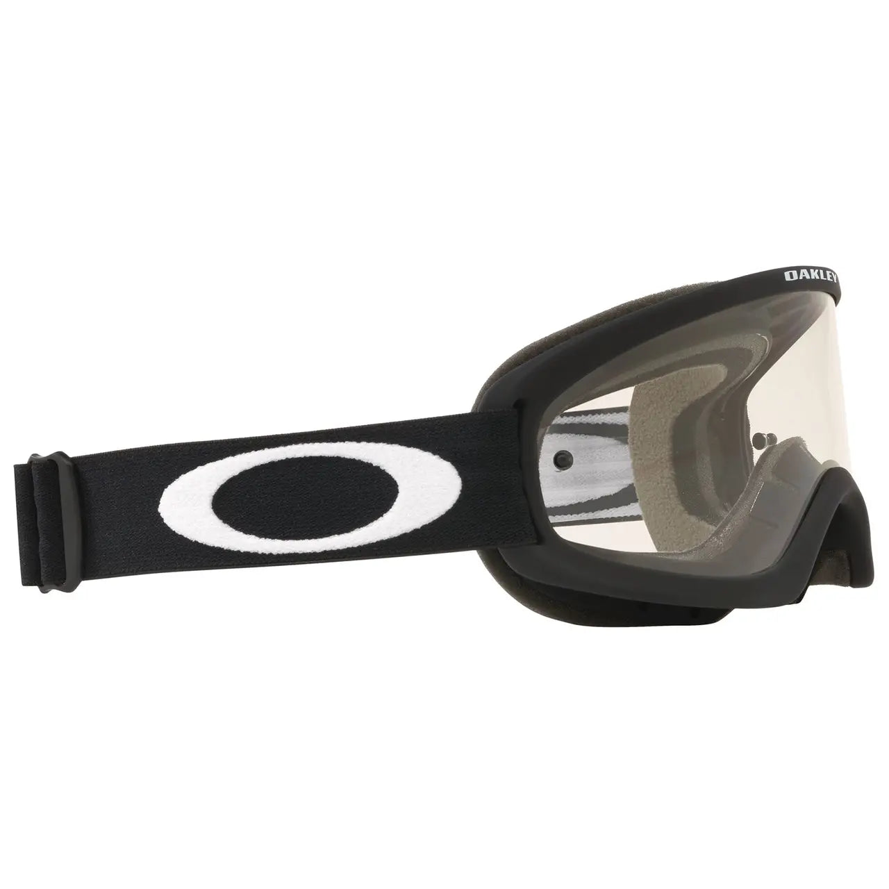 Oakley O Frame 2.0 Pro XS MX Goggles Matt Black / Clear - FREE UK Shipping, FREE 365 Day Returns | Moto Central