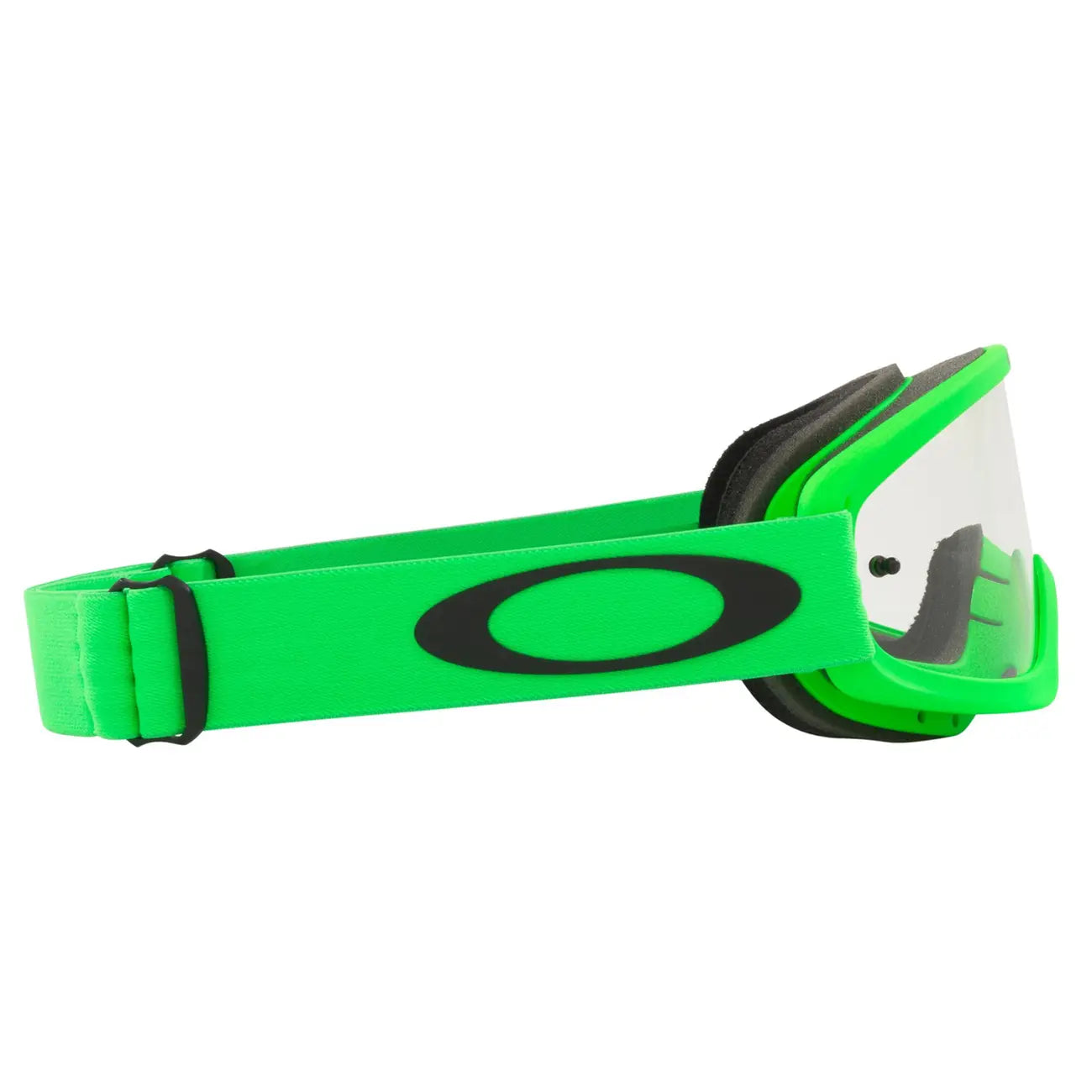 Oakley O Frame 2.0 Pro XS MX Goggles Moto Green / Clear - FREE UK Shipping, FREE 365 Day Returns | Moto Central