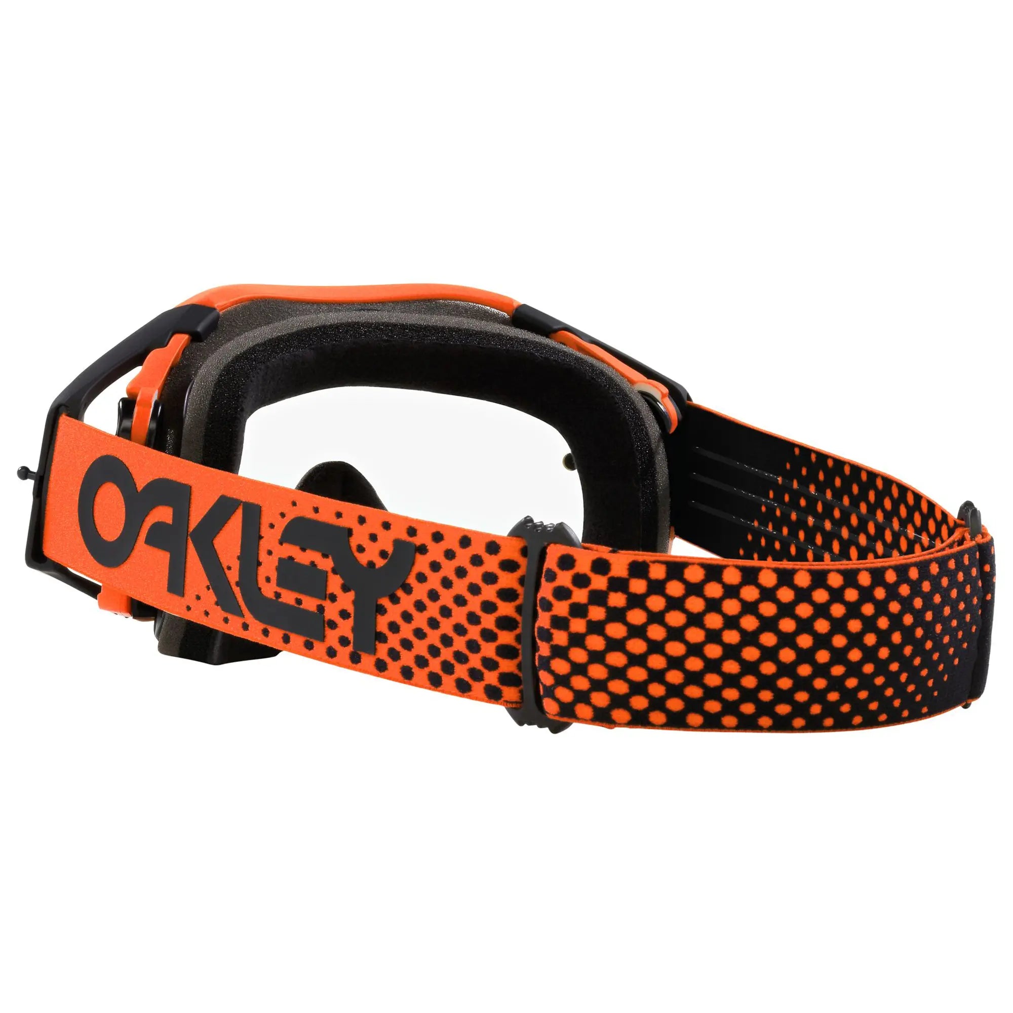 Oakley Airbrake Moto B1B MX Goggles Orange / Clear - FREE UK Shipping, FREE 365 Day Returns | Moto Central