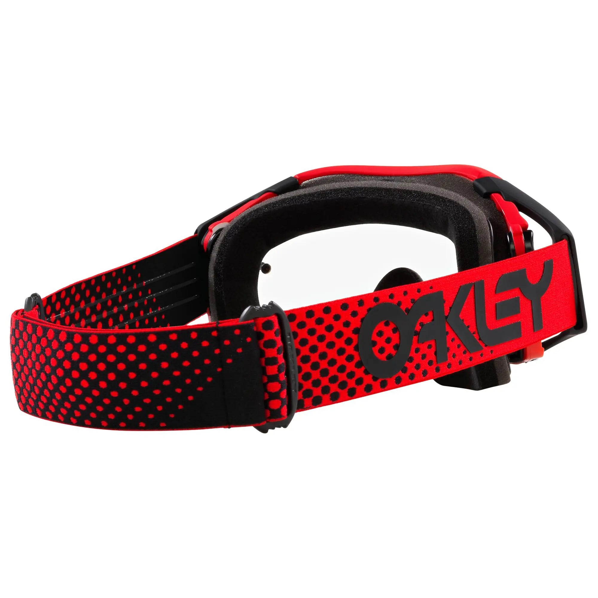 Oakley Airbrake Moto B1B MX Goggles Red / Clear - FREE UK Shipping, FREE 365 Day Returns | Moto Central