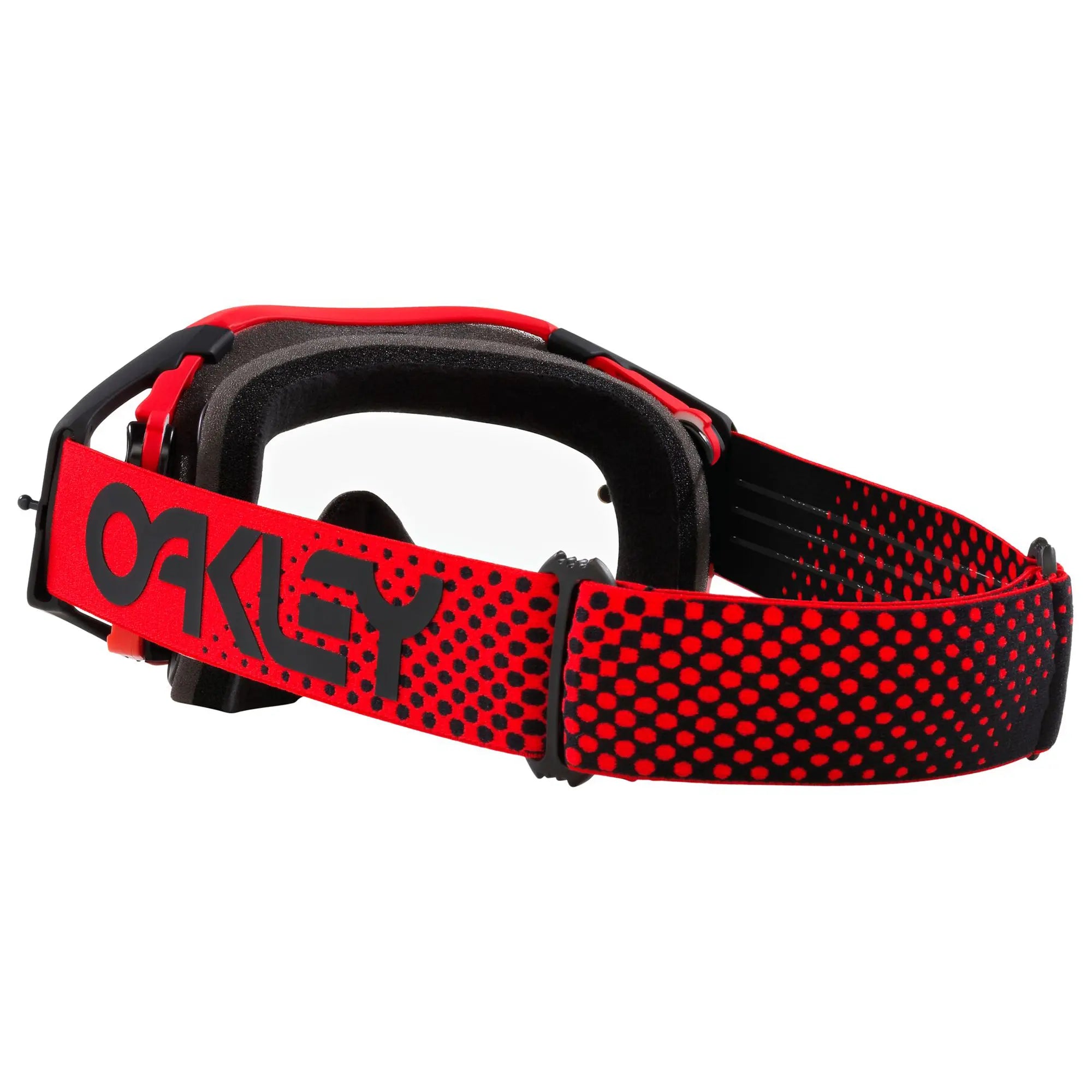 Oakley Airbrake Moto B1B MX Goggles Red / Clear - FREE UK Shipping, FREE 365 Day Returns | Moto Central