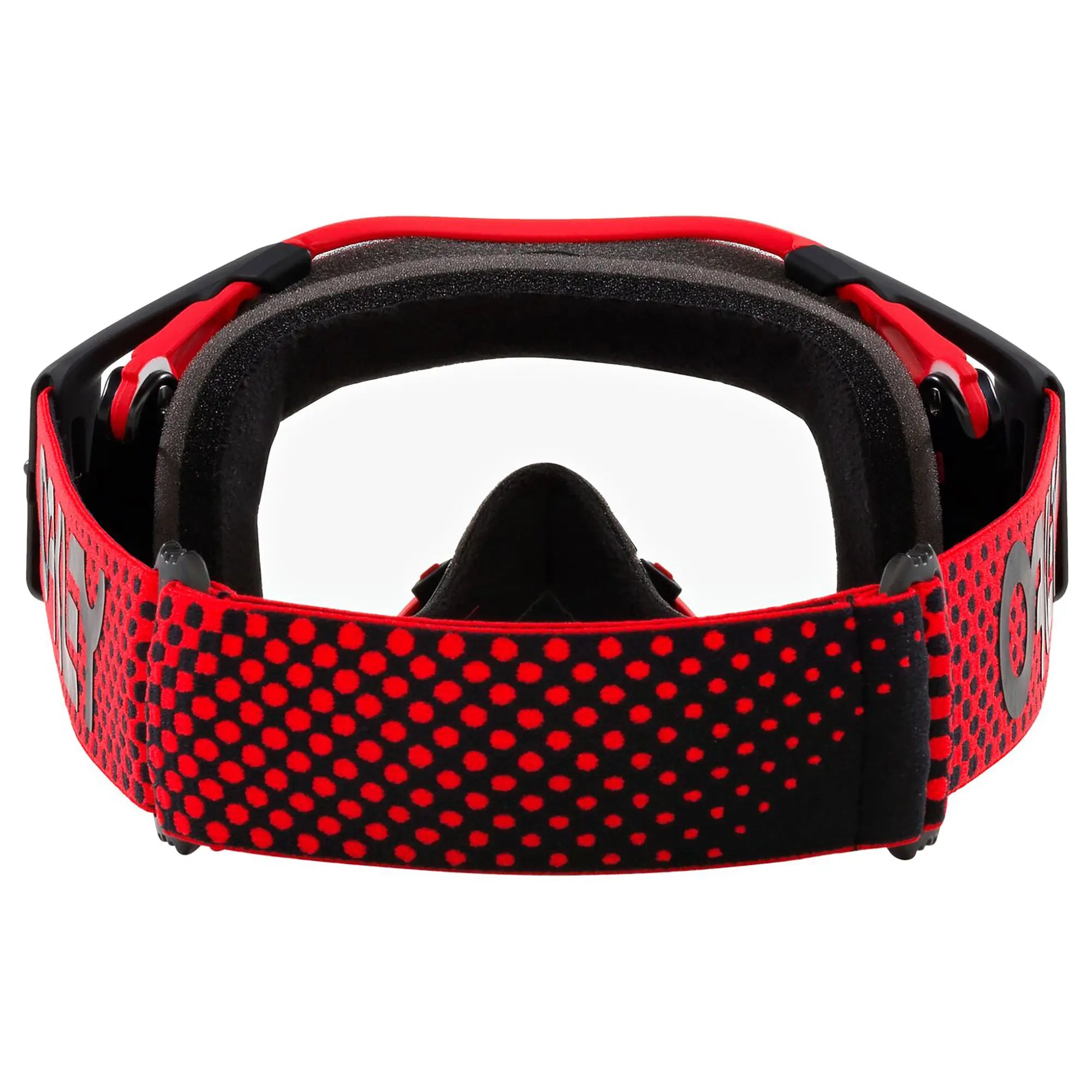 Oakley Airbrake Moto B1B MX Goggles Red / Clear - FREE UK Shipping, FREE 365 Day Returns | Moto Central