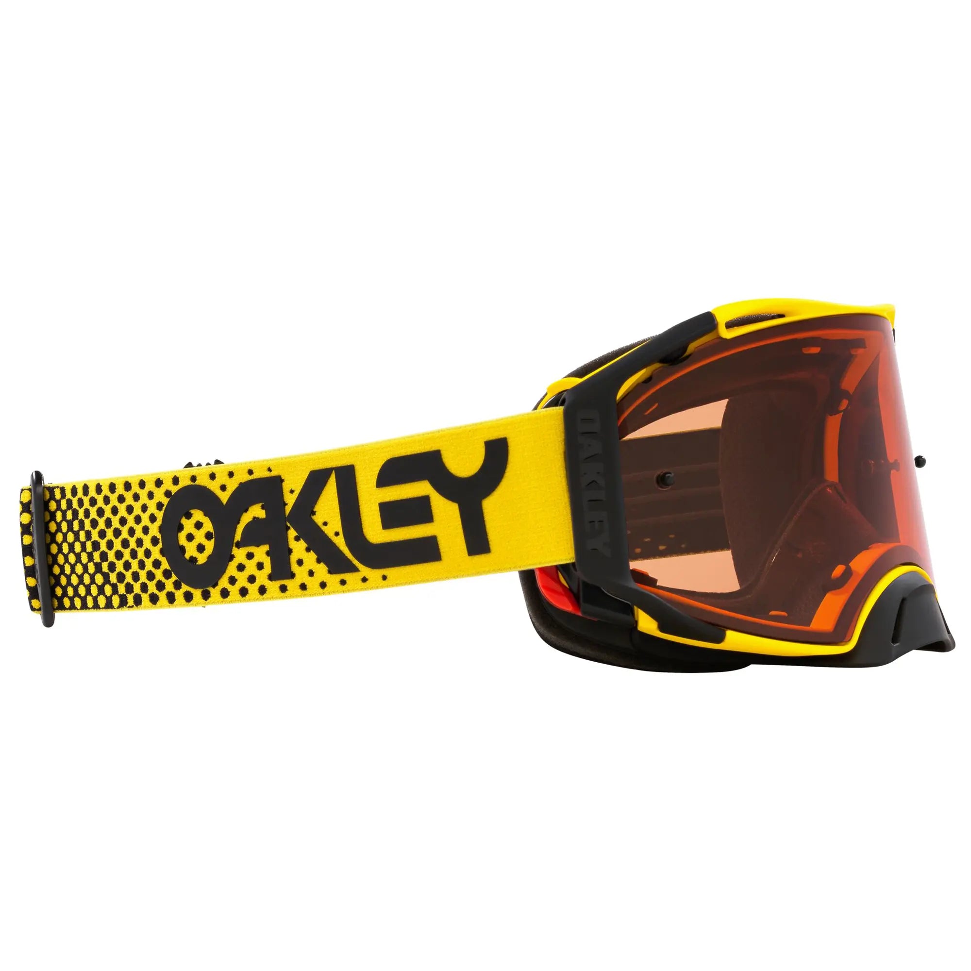 Oakley Airbrake Moto B1B MX Goggles Yellow / Bronze Prizm - FREE UK Shipping, FREE 365 Day Returns | Moto Central