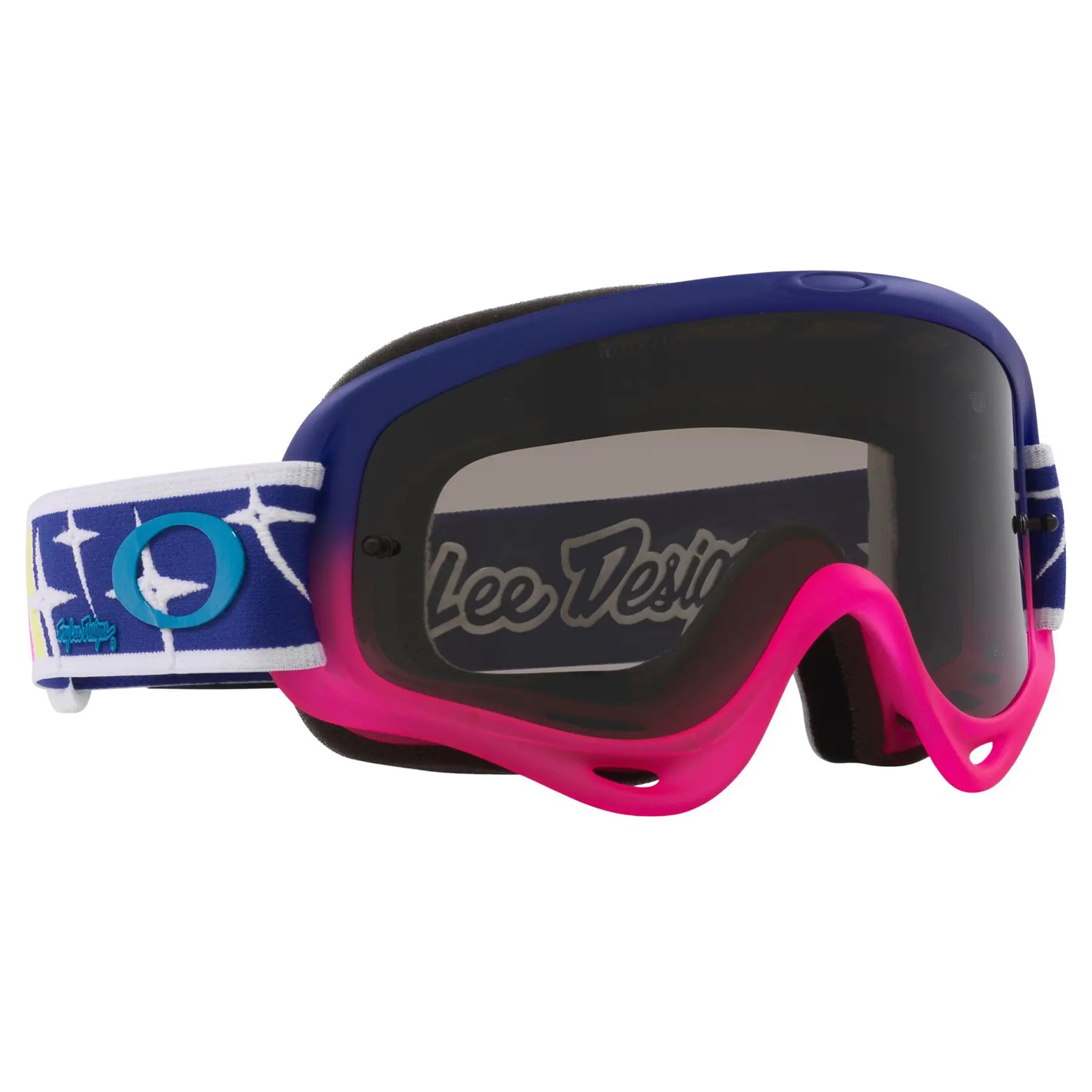 Oakley O Frame TLD MX Goggles Speed Star / Dark Grey - FREE UK Shipping, FREE 365 Day Returns | Moto Central