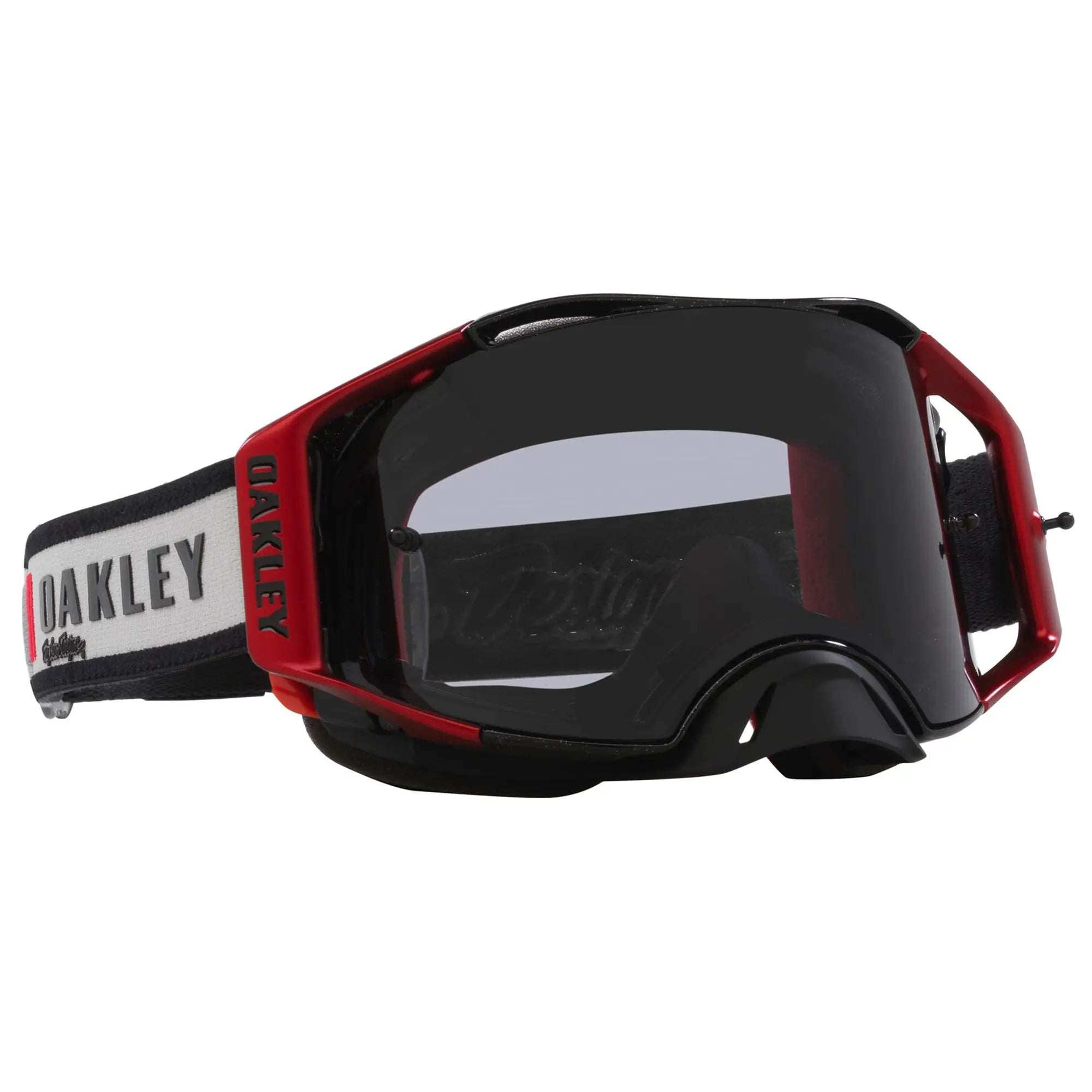 Oakley Airbrake TLD Blocks MX Goggles Light Grey - FREE UK Shipping, FREE 365 Day Returns | Moto Central