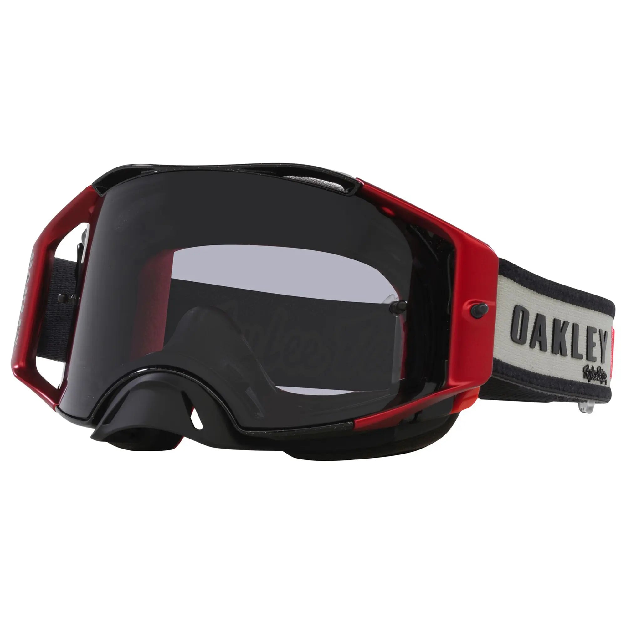 Oakley Airbrake TLD Blocks MX Goggles Light Grey - FREE UK Shipping, FREE 365 Day Returns | Moto Central