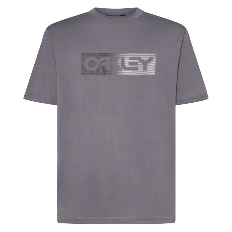Oakley Dual B1B Logo T-Shirt Uniform Grey - FREE UK Shipping, FREE 365 Day Returns | Moto Central