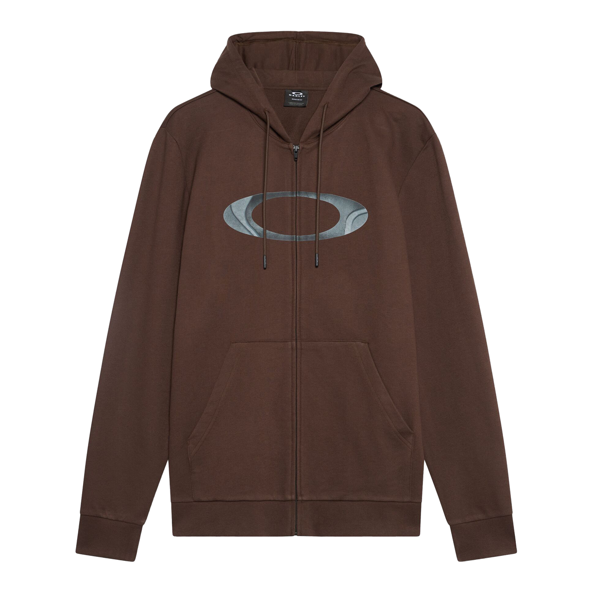 Oakley New Ellipse Zip Hoodie Cocoa Brown - FREE UK Shipping, FREE 365 Day Returns | Moto Central