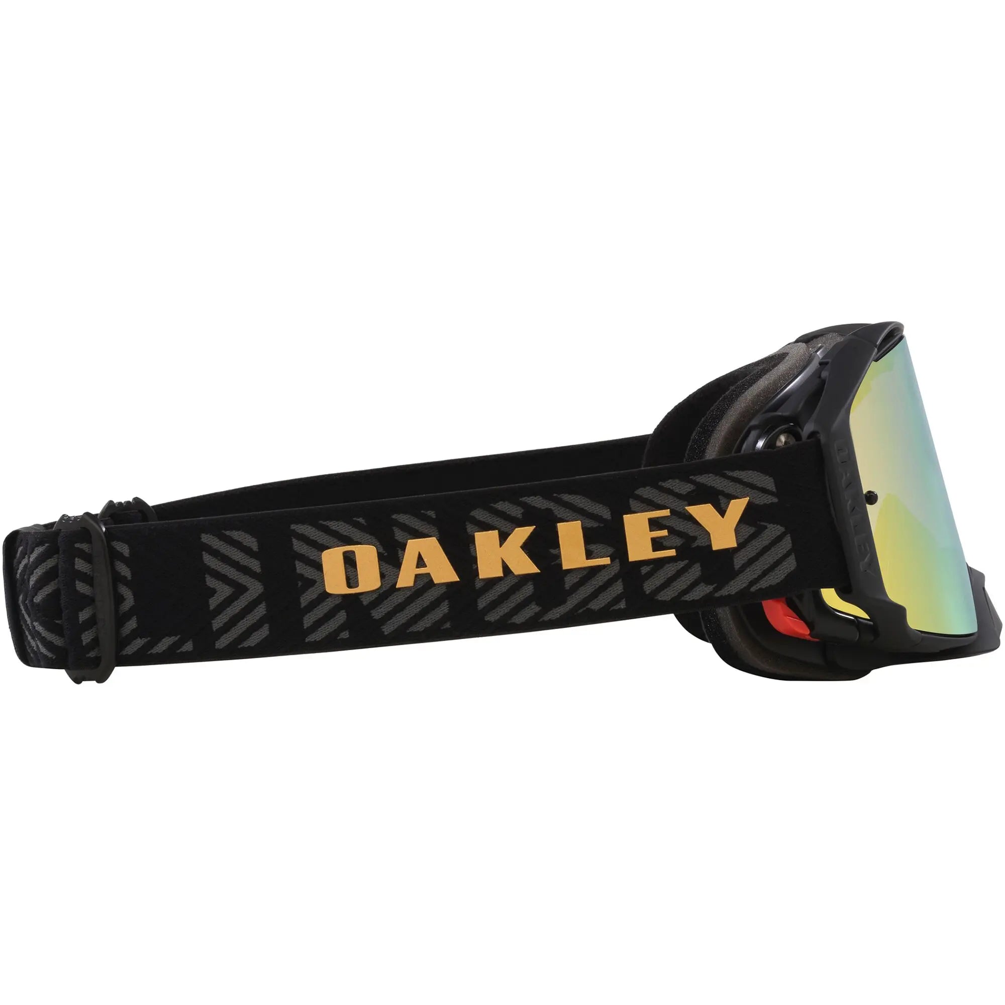 Oakley Airbrake Herlings Signature MX Goggles 24k Gold Iridium - FREE UK Shipping, FREE 365 Day Returns | Moto Central