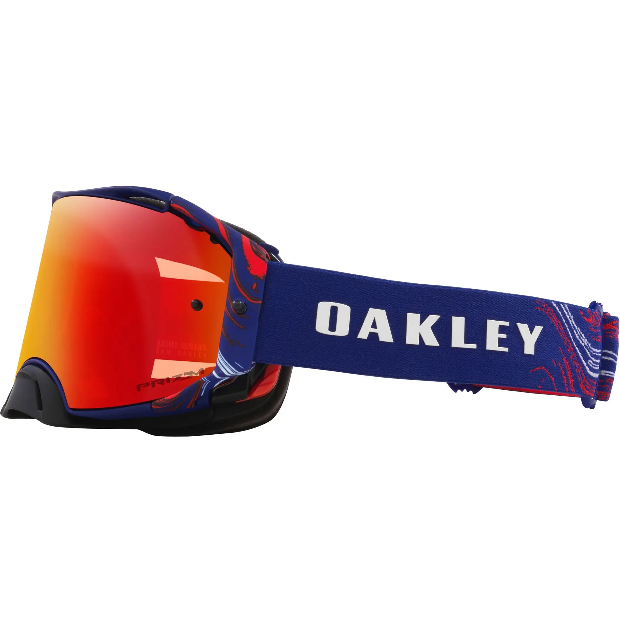 Oakley Airbrake Renaux Signature MX Goggles Torch Prizm - FREE UK Shipping, FREE 365 Day Returns | Moto Central