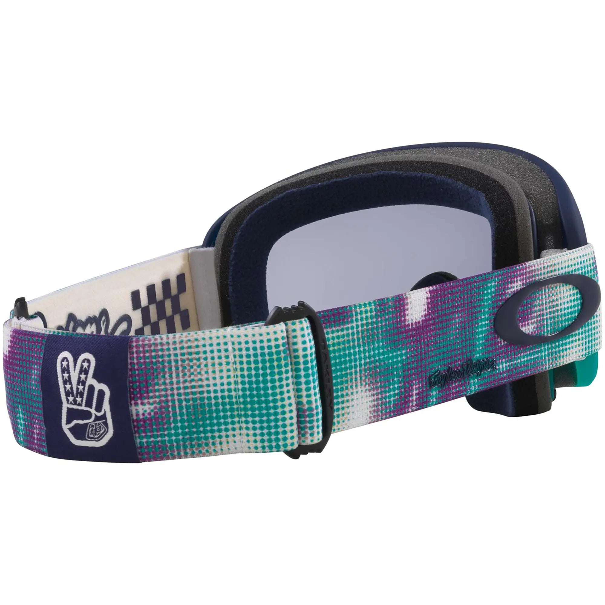 Oakley O Frame 2.0 Pro MX Goggles TLD Pixel / Light Grey - FREE UK Shipping, FREE 365 Day Returns | Moto Central