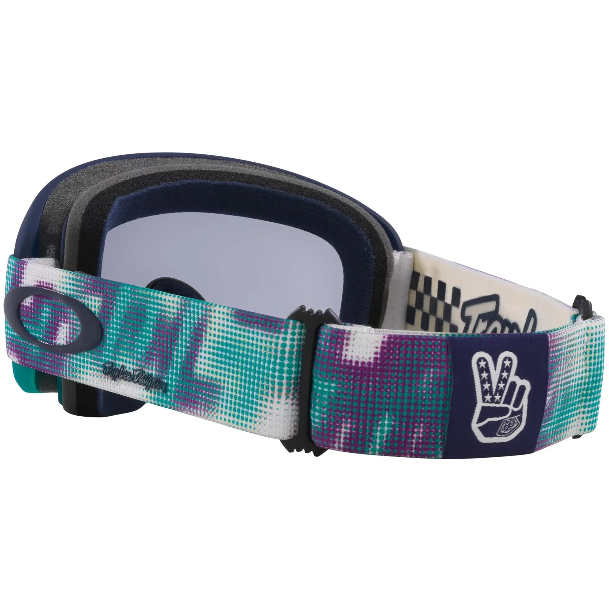 Oakley O Frame 2.0 Pro MX Goggles TLD Pixel / Light Grey - FREE UK Shipping, FREE 365 Day Returns | Moto Central