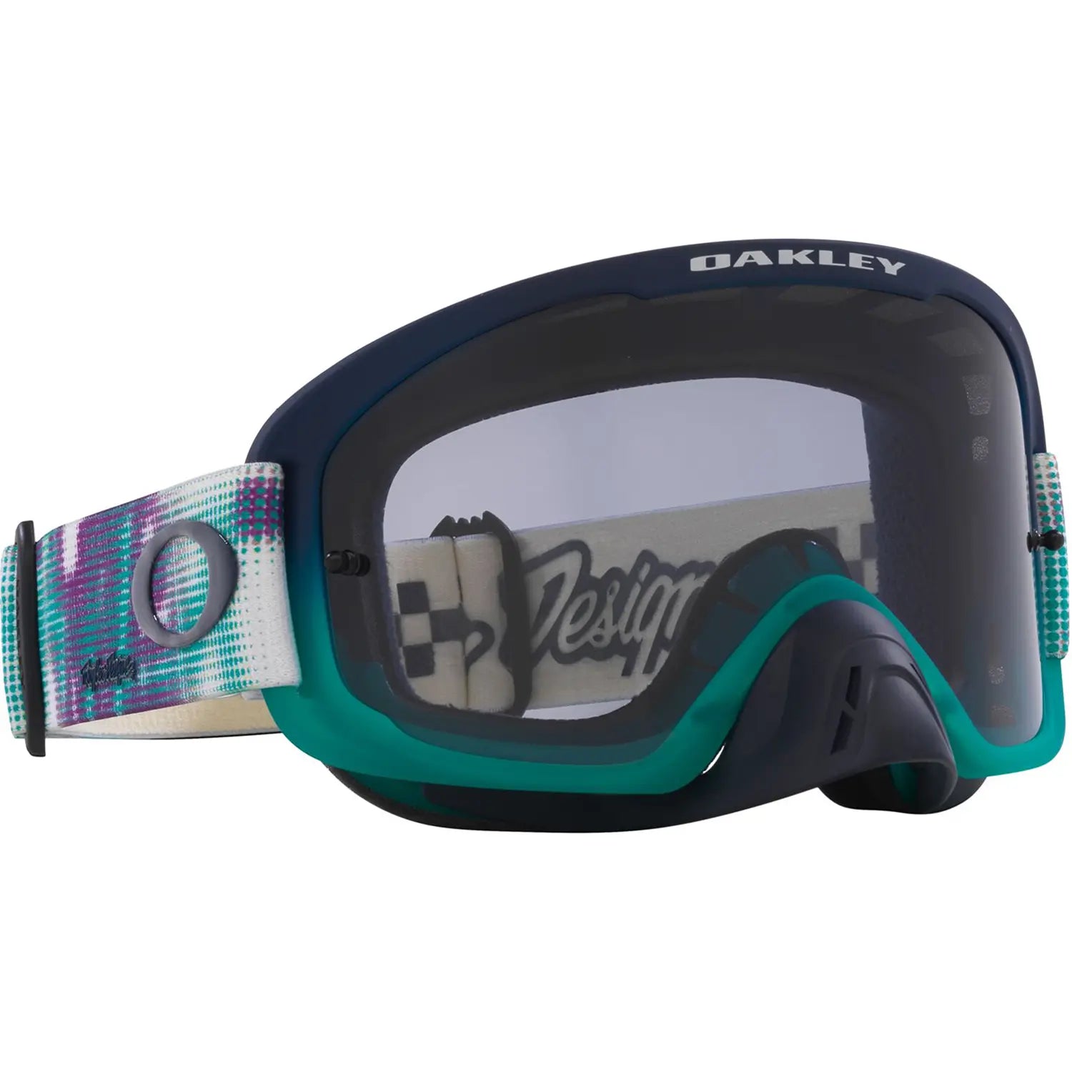 Oakley O Frame 2.0 Pro MX Goggles TLD Pixel / Light Grey - FREE UK Shipping, FREE 365 Day Returns | Moto Central