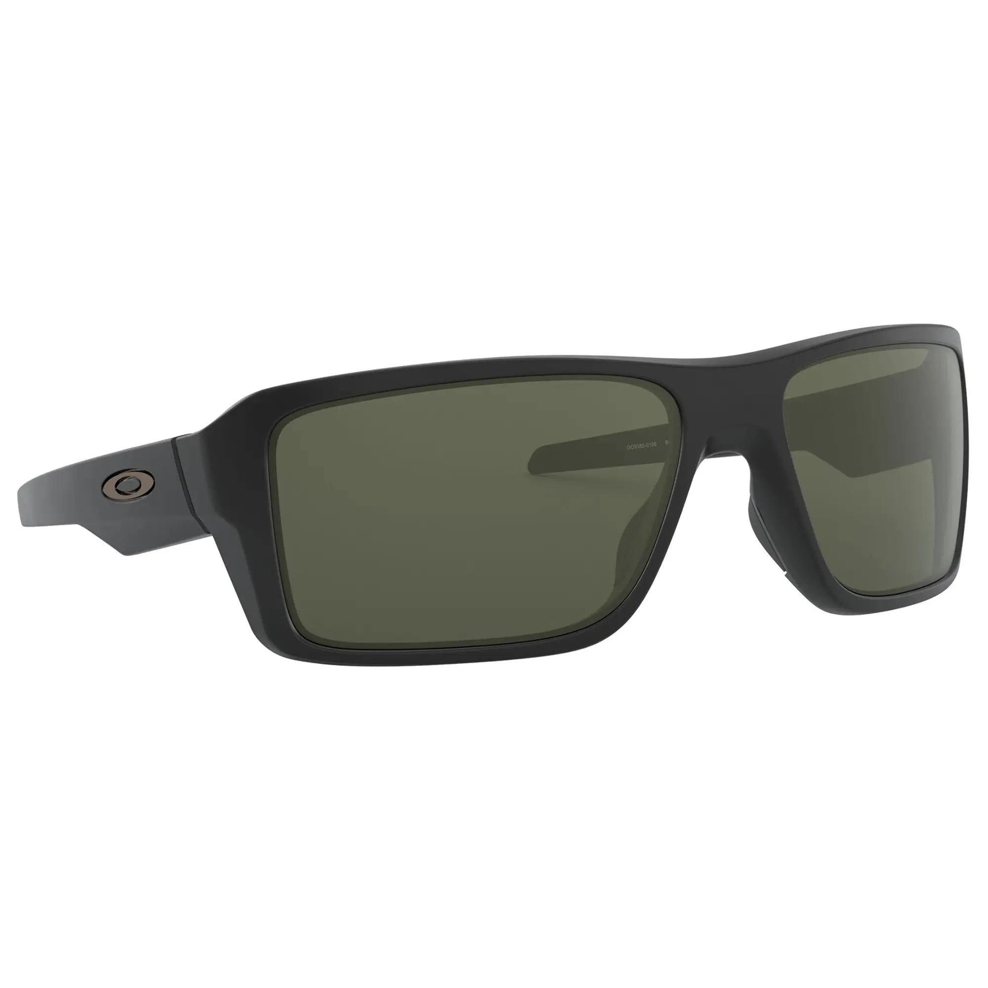 Oakley Double Edge Sunglasses Matt Black / Dark Grey Lens - FREE UK Shipping, FREE 365 Day Returns | Moto Central