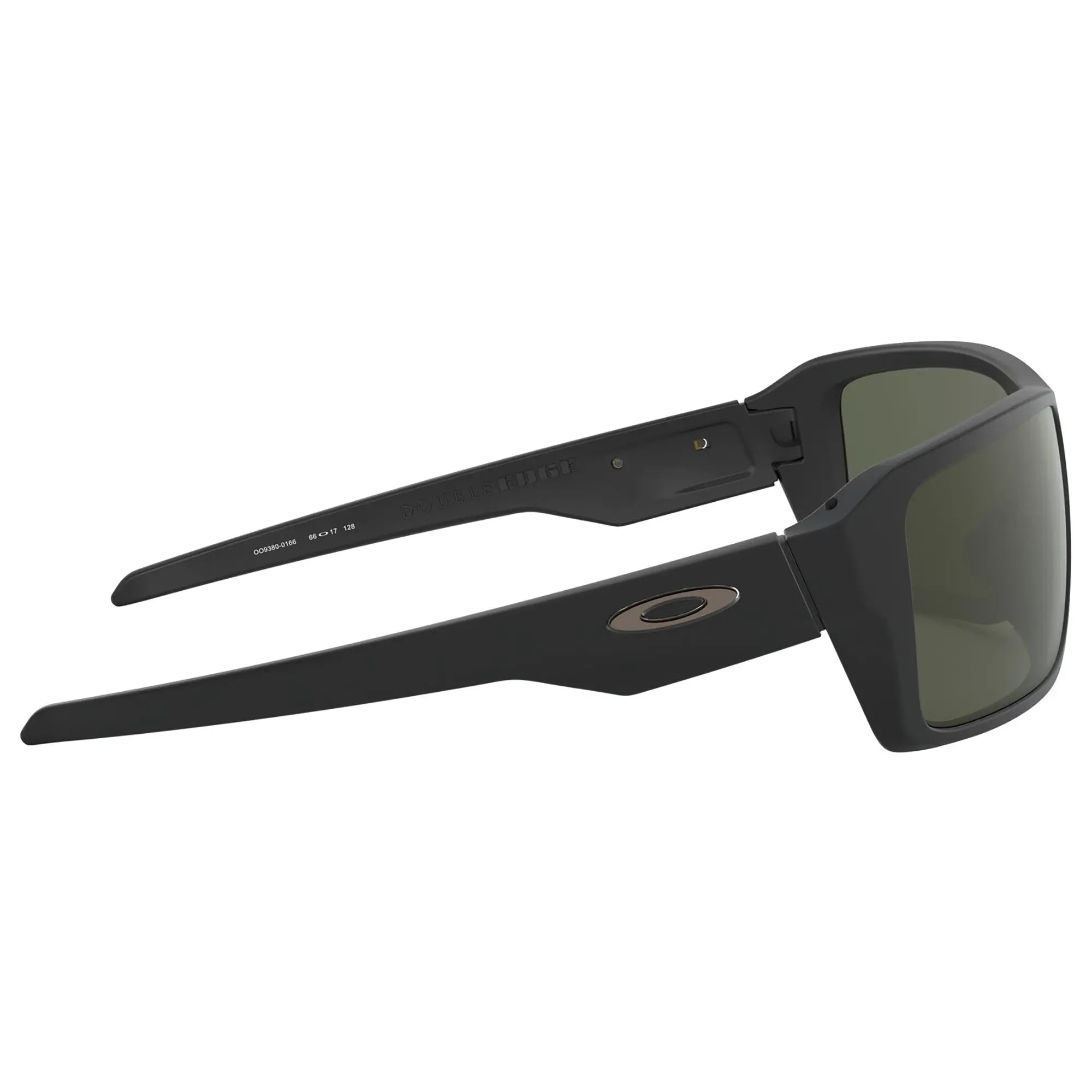 Oakley Double Edge Sunglasses Matt Black / Dark Grey Lens - FREE UK Shipping, FREE 365 Day Returns | Moto Central