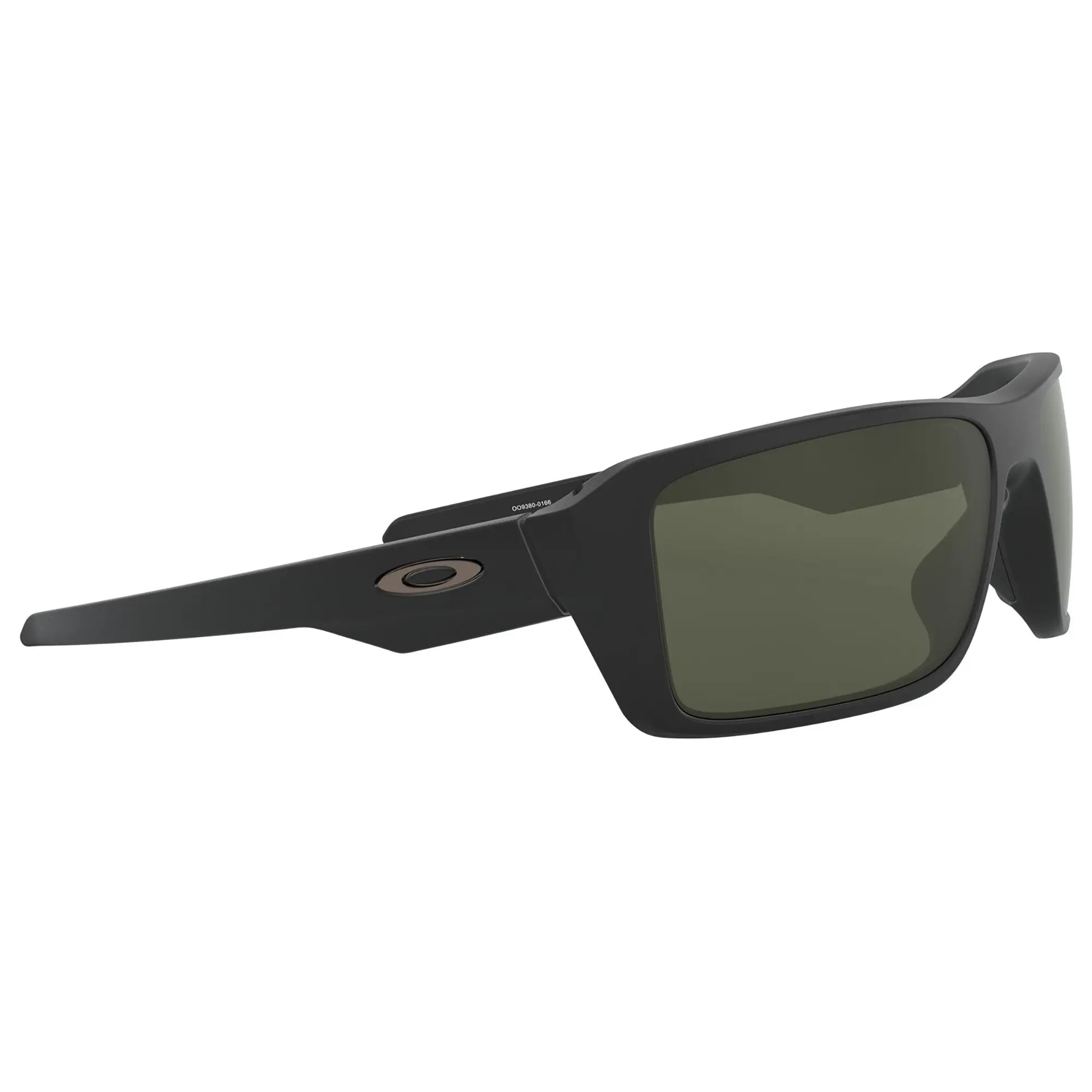 Oakley Double Edge Sunglasses Matt Black / Dark Grey Lens - FREE UK Shipping, FREE 365 Day Returns | Moto Central