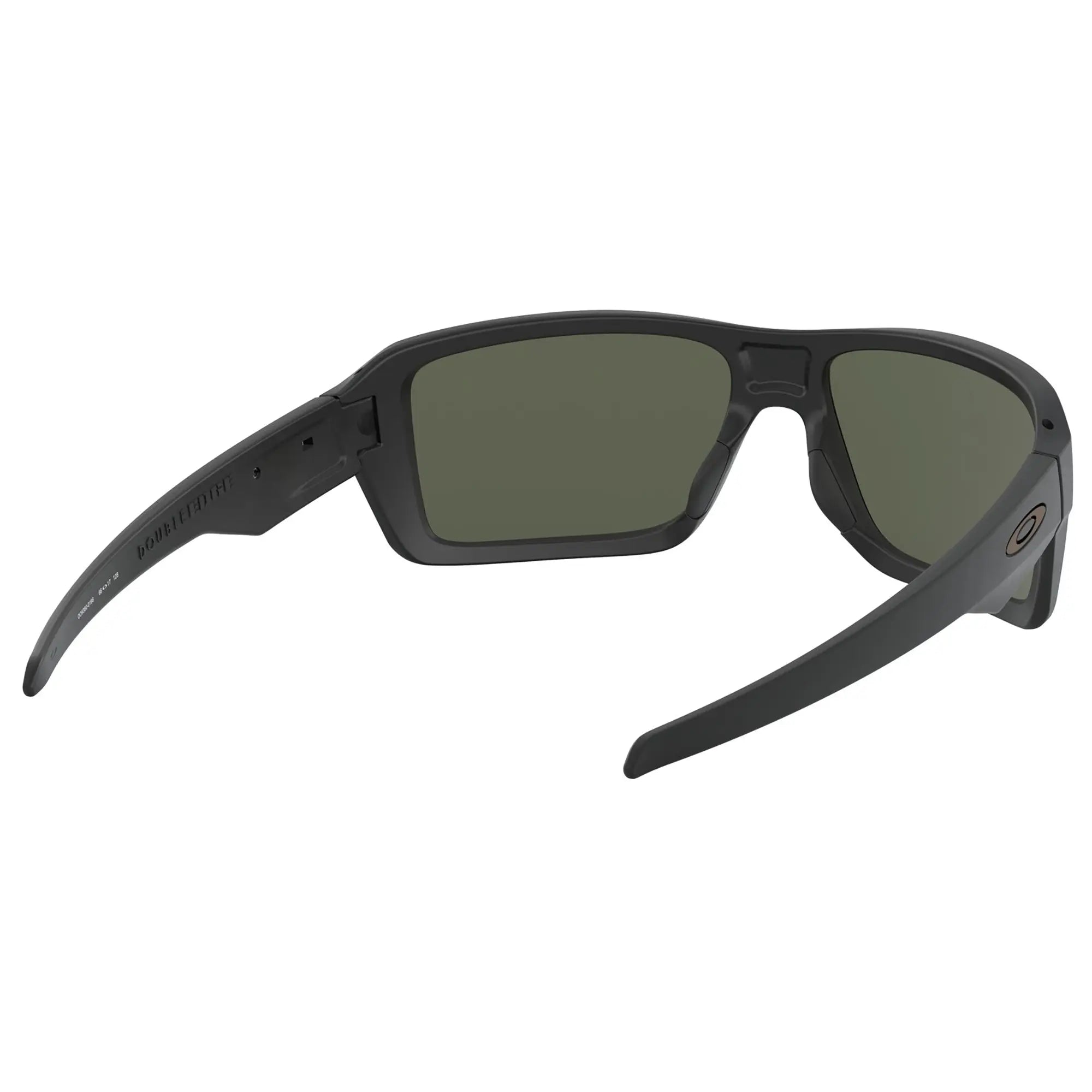 Oakley Double Edge Sunglasses Matt Black / Dark Grey Lens - FREE UK Shipping, FREE 365 Day Returns | Moto Central
