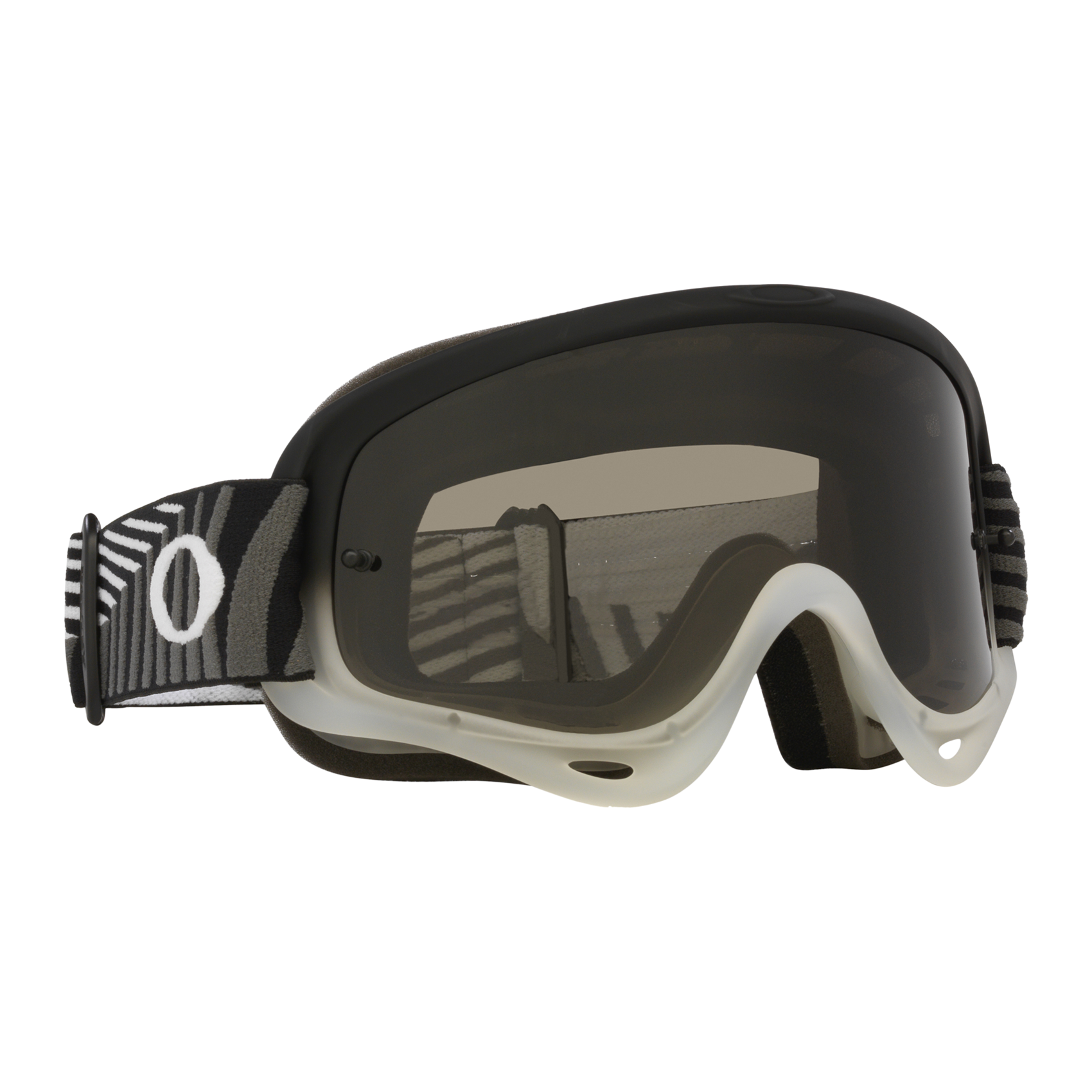 Oakley O Frame Black Brutal MX Goggles Dark Grey - FREE UK Shipping, FREE 365 Day Returns | Moto Central