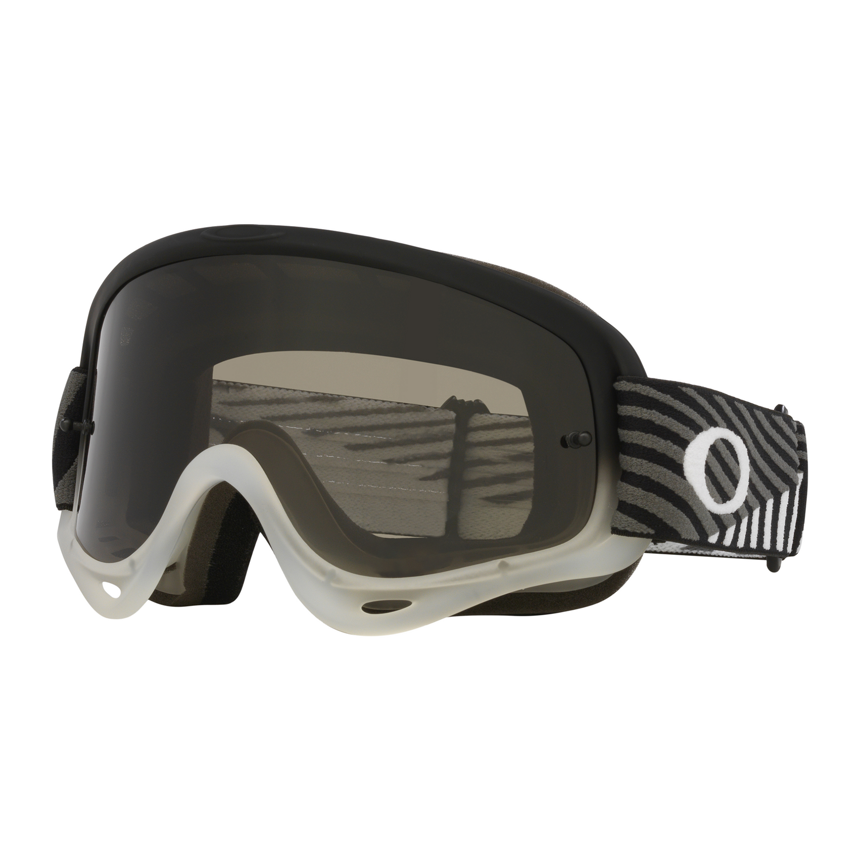 Oakley O Frame Black Brutal MX Goggles Dark Grey - FREE UK Shipping, FREE 365 Day Returns | Moto Central
