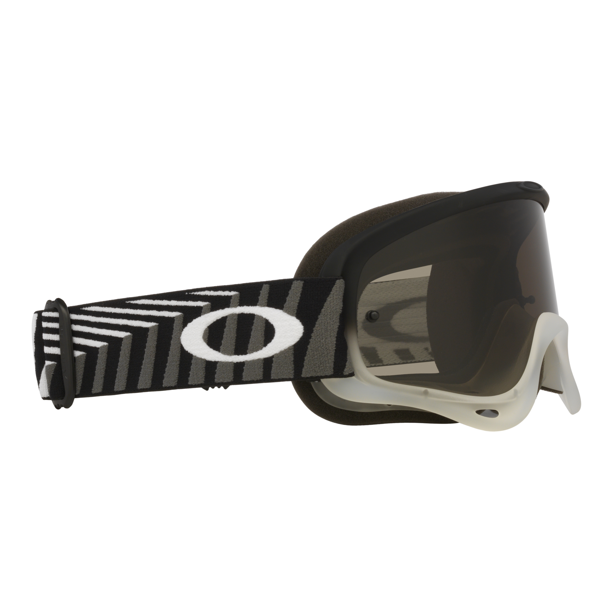 Oakley O Frame Black Brutal MX Goggles Dark Grey - FREE UK Shipping, FREE 365 Day Returns | Moto Central