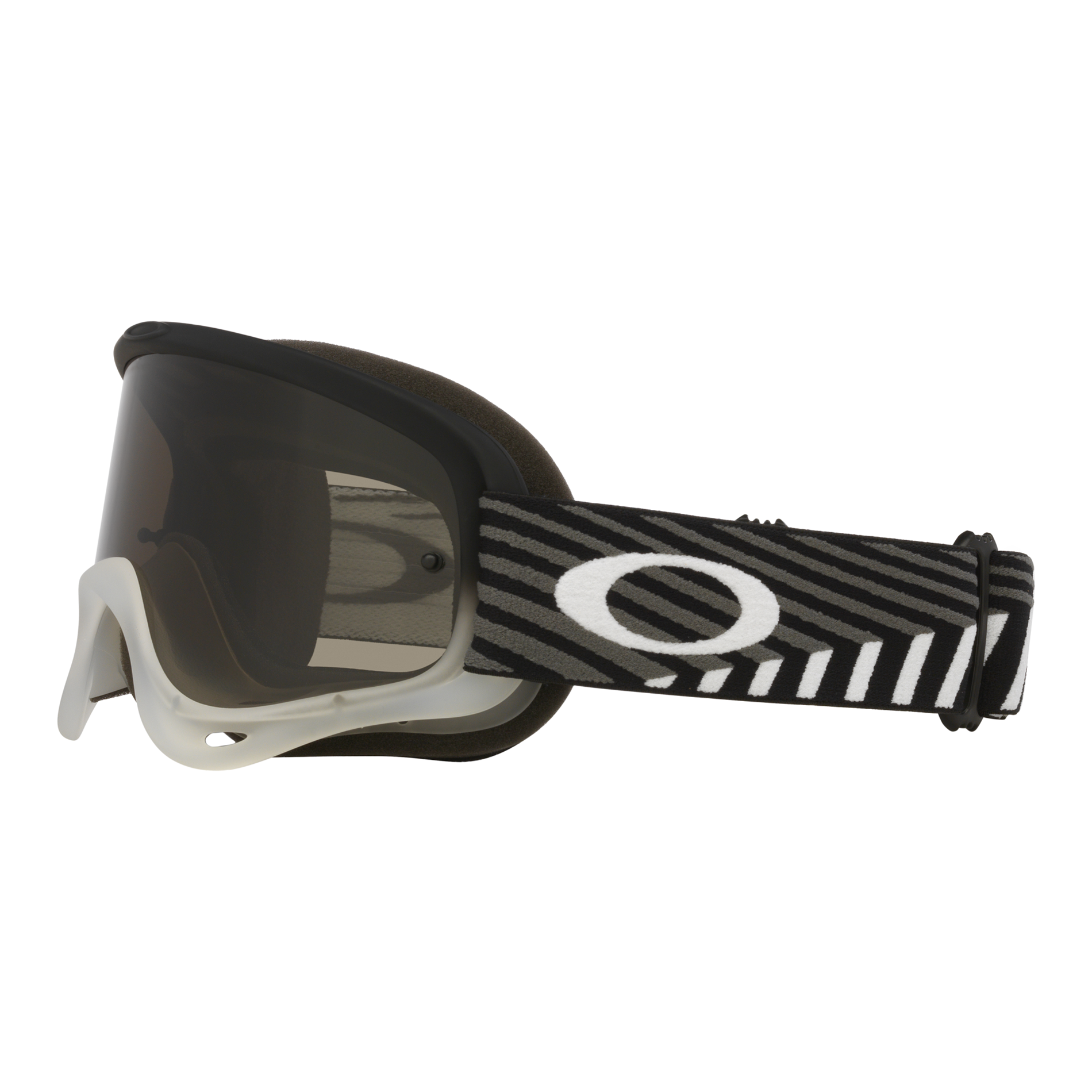 Oakley O Frame Black Brutal MX Goggles Dark Grey - FREE UK Shipping, FREE 365 Day Returns | Moto Central