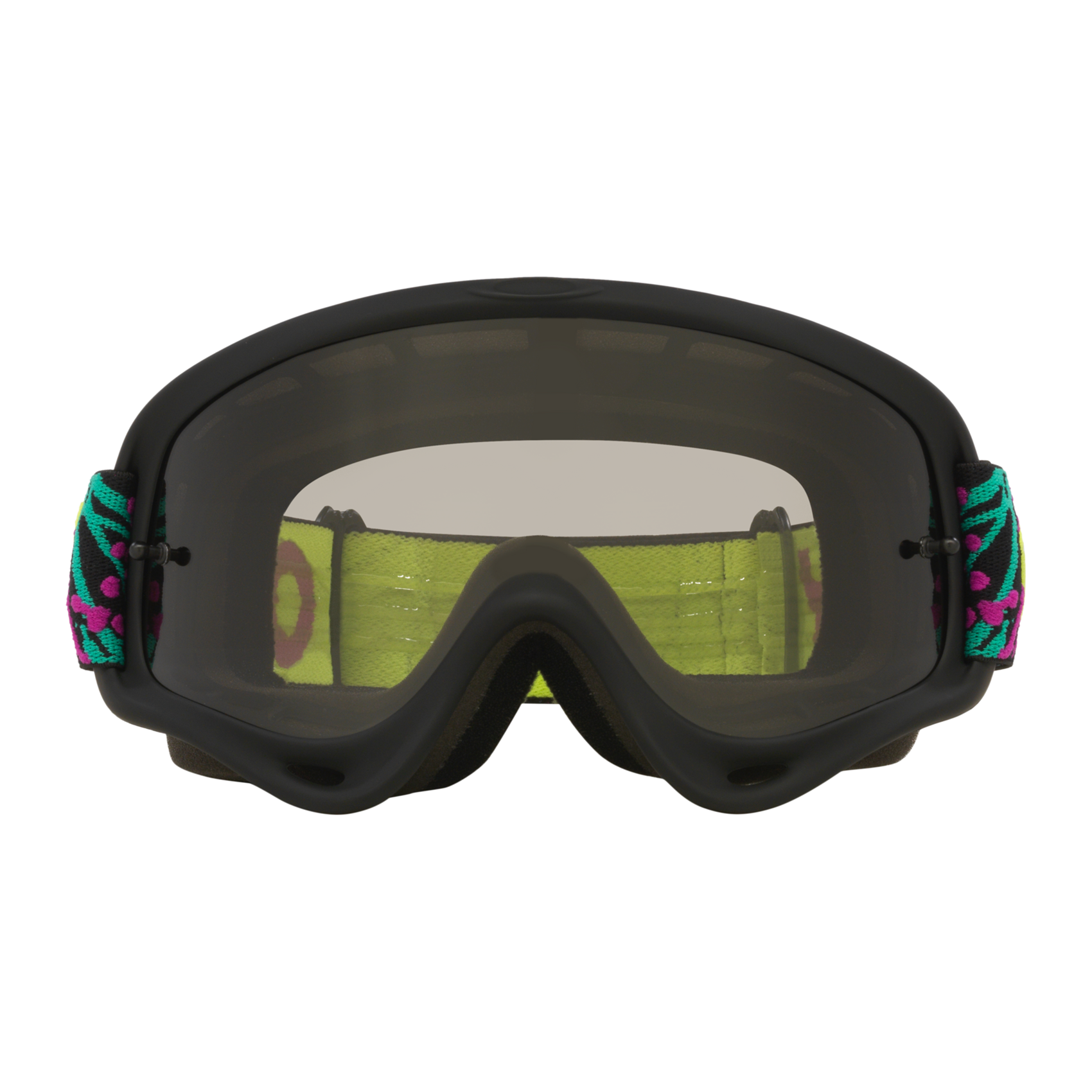 Oakley O Frame Jaxon Black MX Goggles Light Grey - FREE UK Shipping, FREE 365 Day Returns | Moto Central