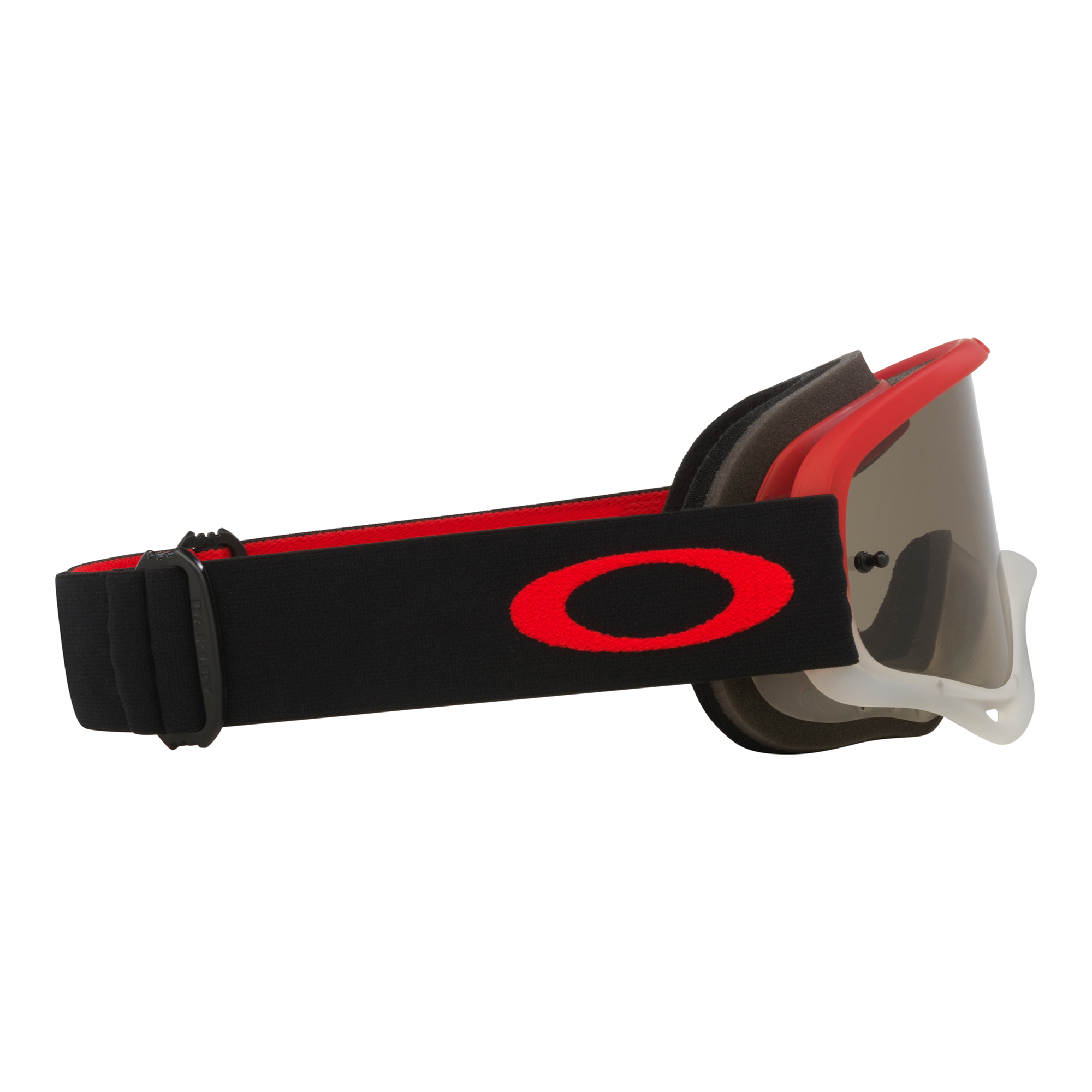 Oakley O Frame Team Red MX Goggles Light Grey - FREE UK Shipping, FREE 365 Day Returns | Moto Central