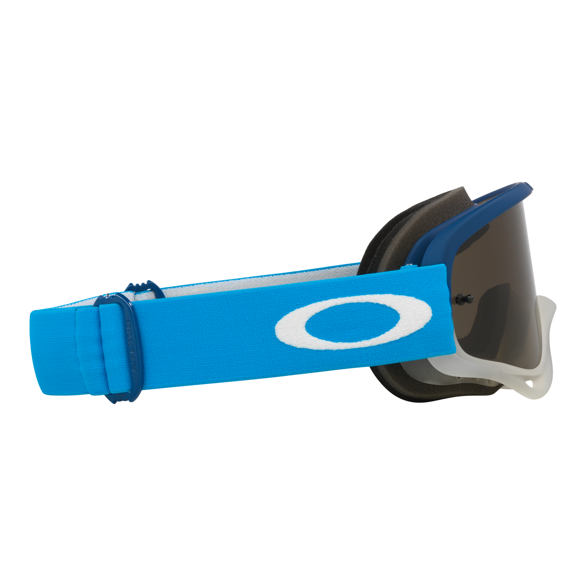 Oakley O Frame Team Blue MX Goggles Dark Grey - FREE UK Shipping, FREE 365 Day Returns | Moto Central