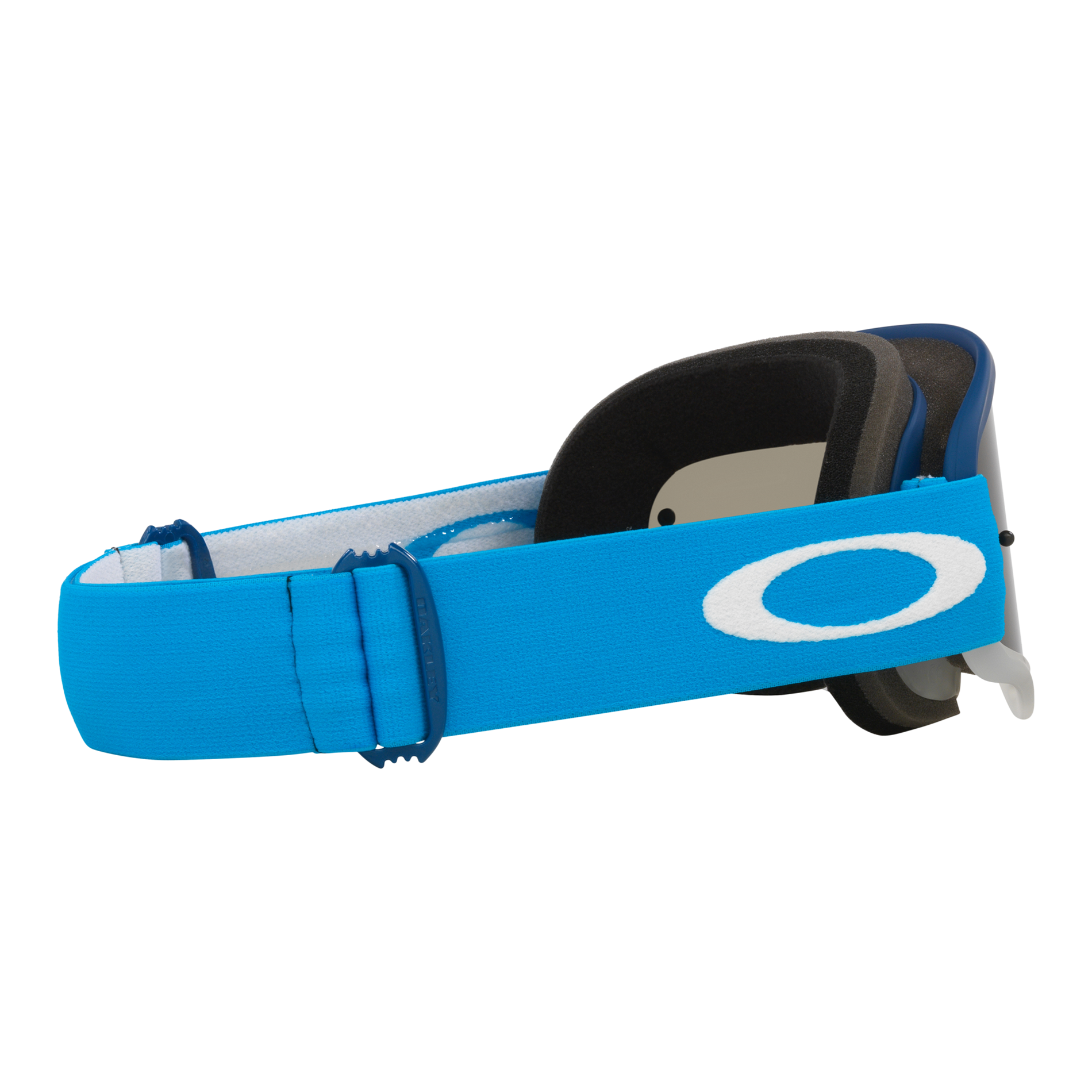 Oakley O Frame Team Blue MX Goggles Dark Grey - FREE UK Shipping, FREE 365 Day Returns | Moto Central
