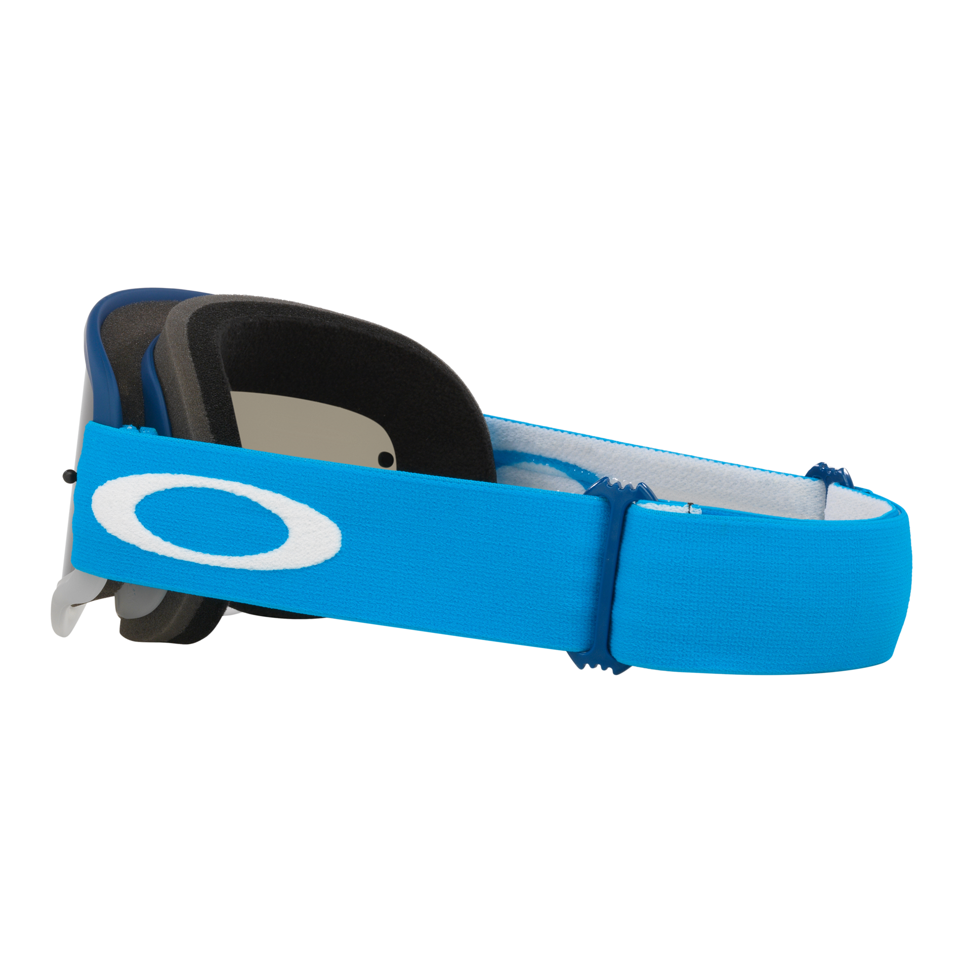 Oakley O Frame Team Blue MX Goggles Dark Grey - FREE UK Shipping, FREE 365 Day Returns | Moto Central