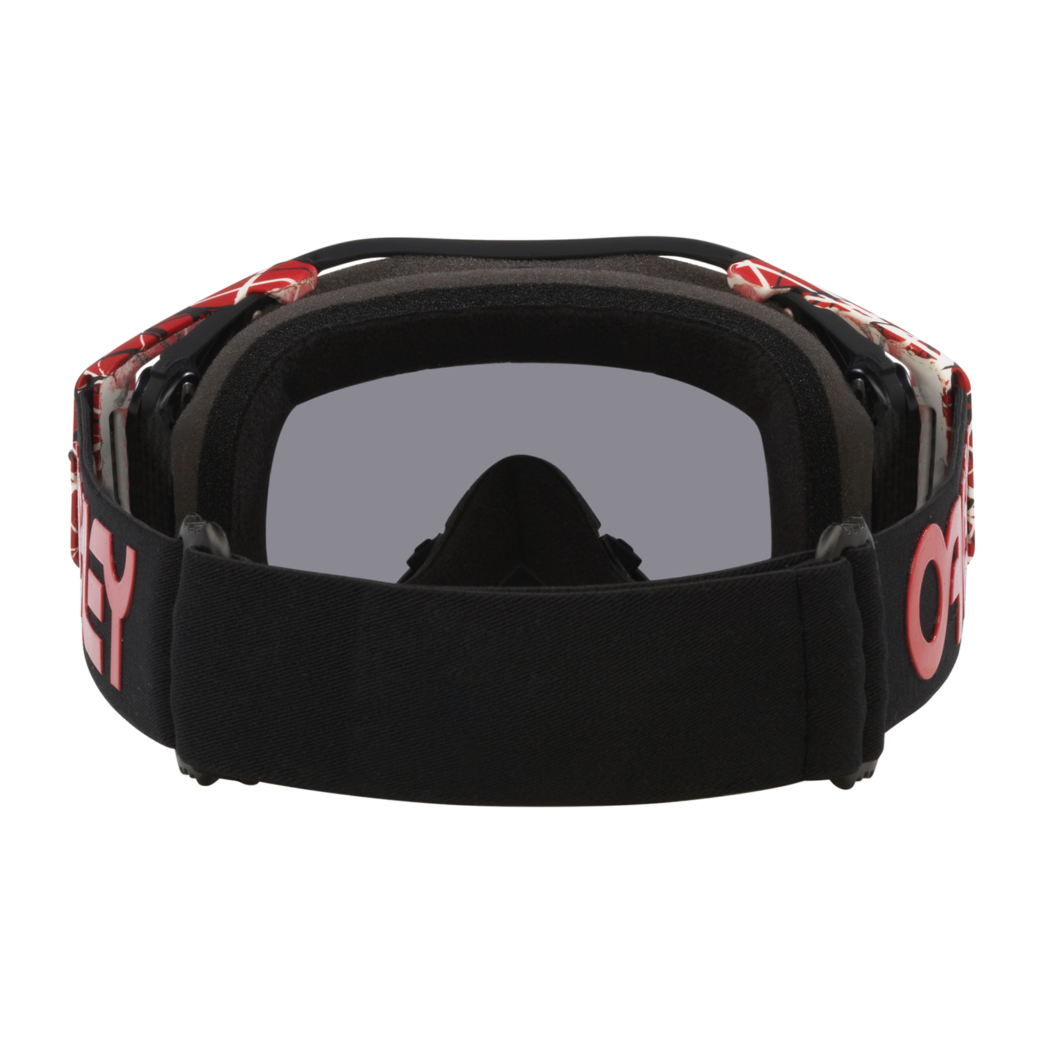 Oakley Airbrake Red Eddie MX Goggles Dark Grey - FREE UK Shipping, FREE 365 Day Returns | Moto Central