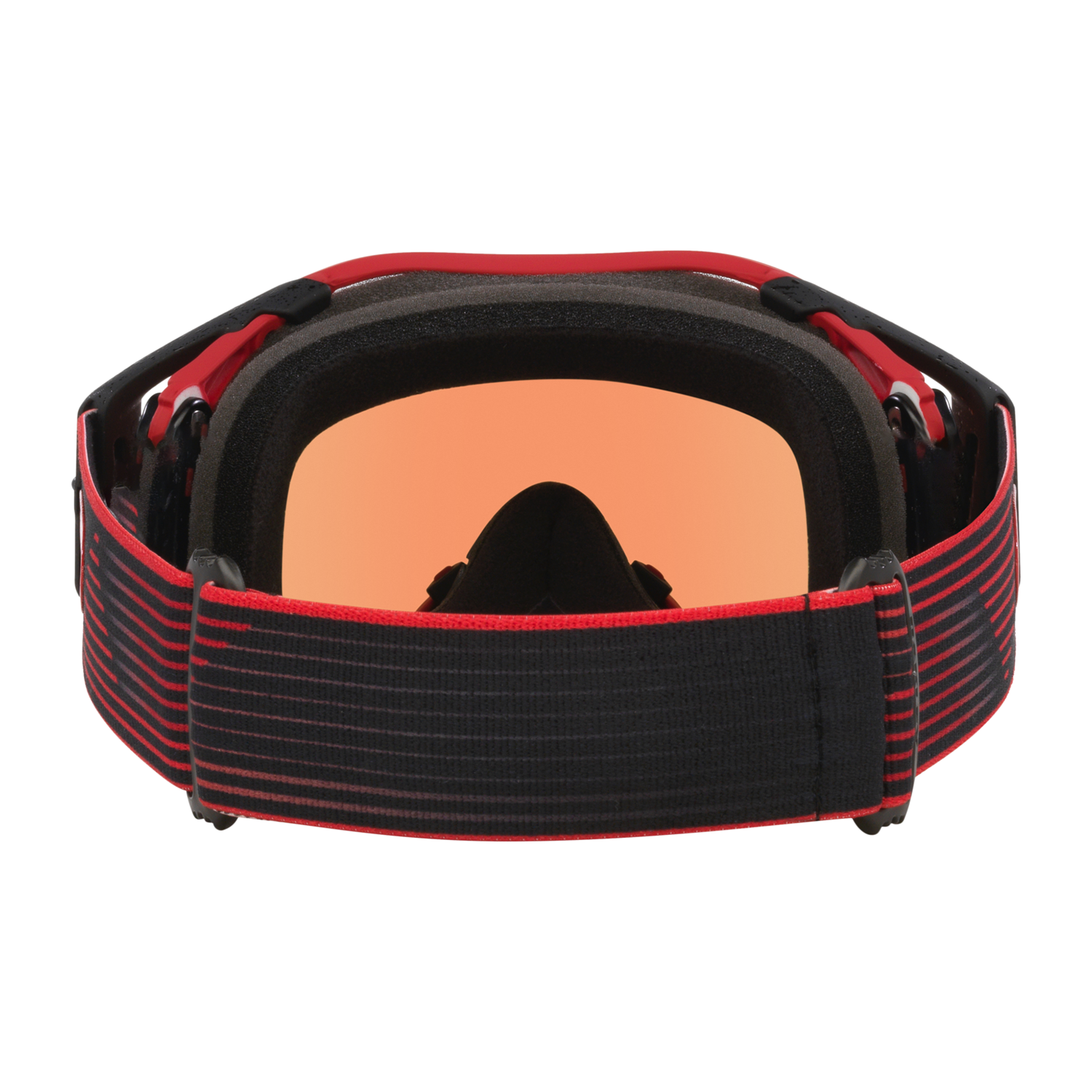 Oakley Airbrake Red Motion MX Goggles Torch Prizm - FREE UK Shipping, FREE 365 Day Returns | Moto Central