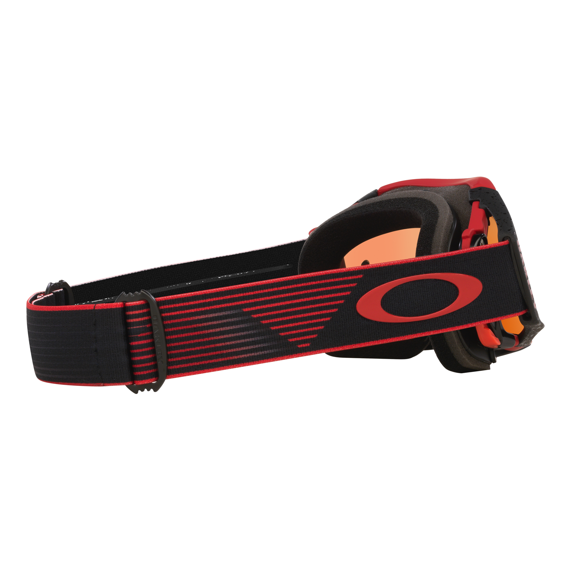 Oakley Airbrake Red Motion MX Goggles Torch Prizm - FREE UK Shipping, FREE 365 Day Returns | Moto Central