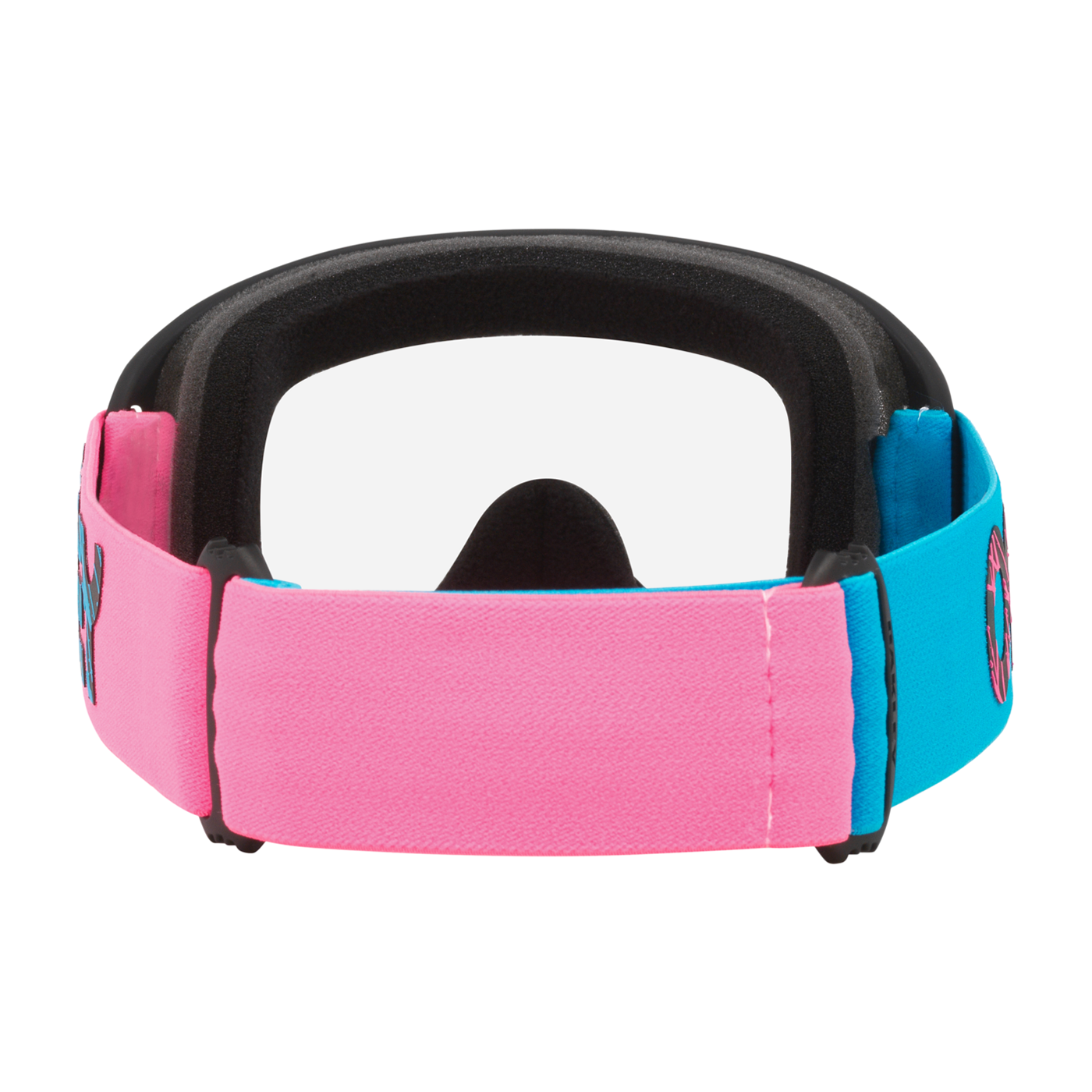 Oakley O Frame 2.0 Pro 2 Stroke MX Goggles Blue / Pink / Clear - FREE UK Shipping, FREE 365 Day Returns | Moto Central