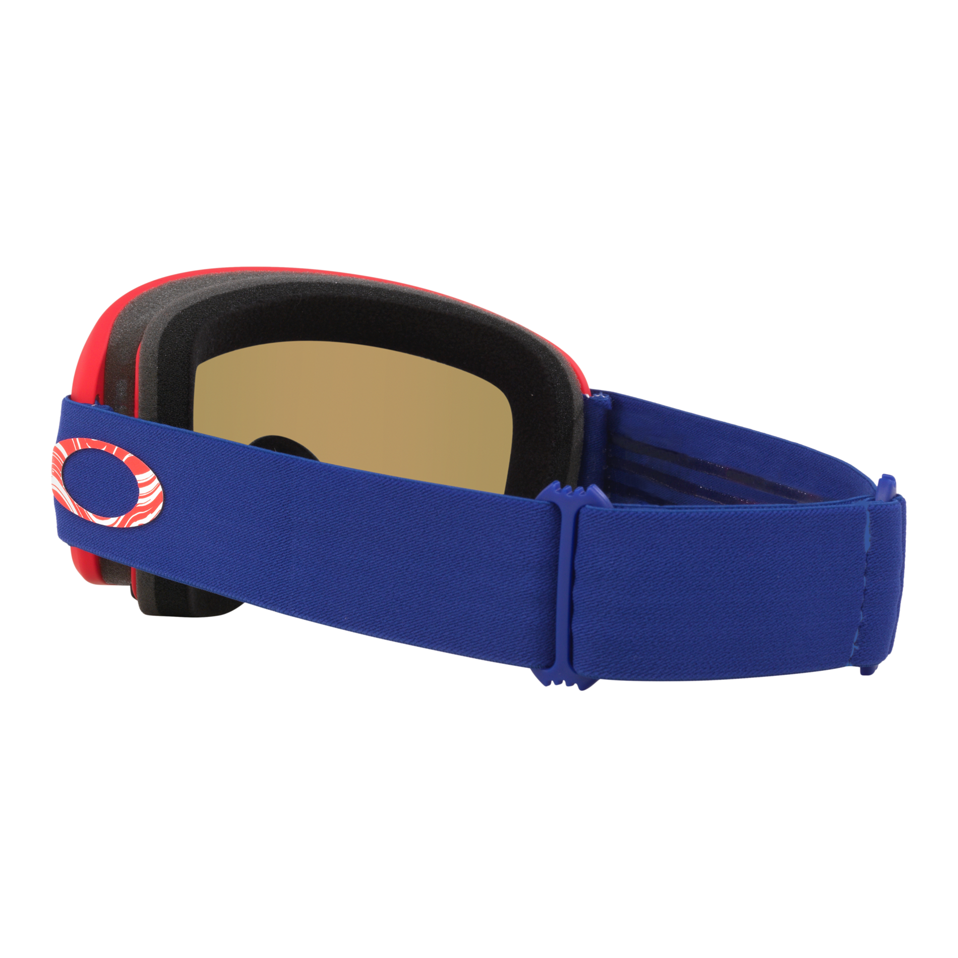 Oakley O Frame 2.0 Pro Team Red MX Goggles Black Ice Iridium - FREE UK Shipping, FREE 365 Day Returns | Moto Central