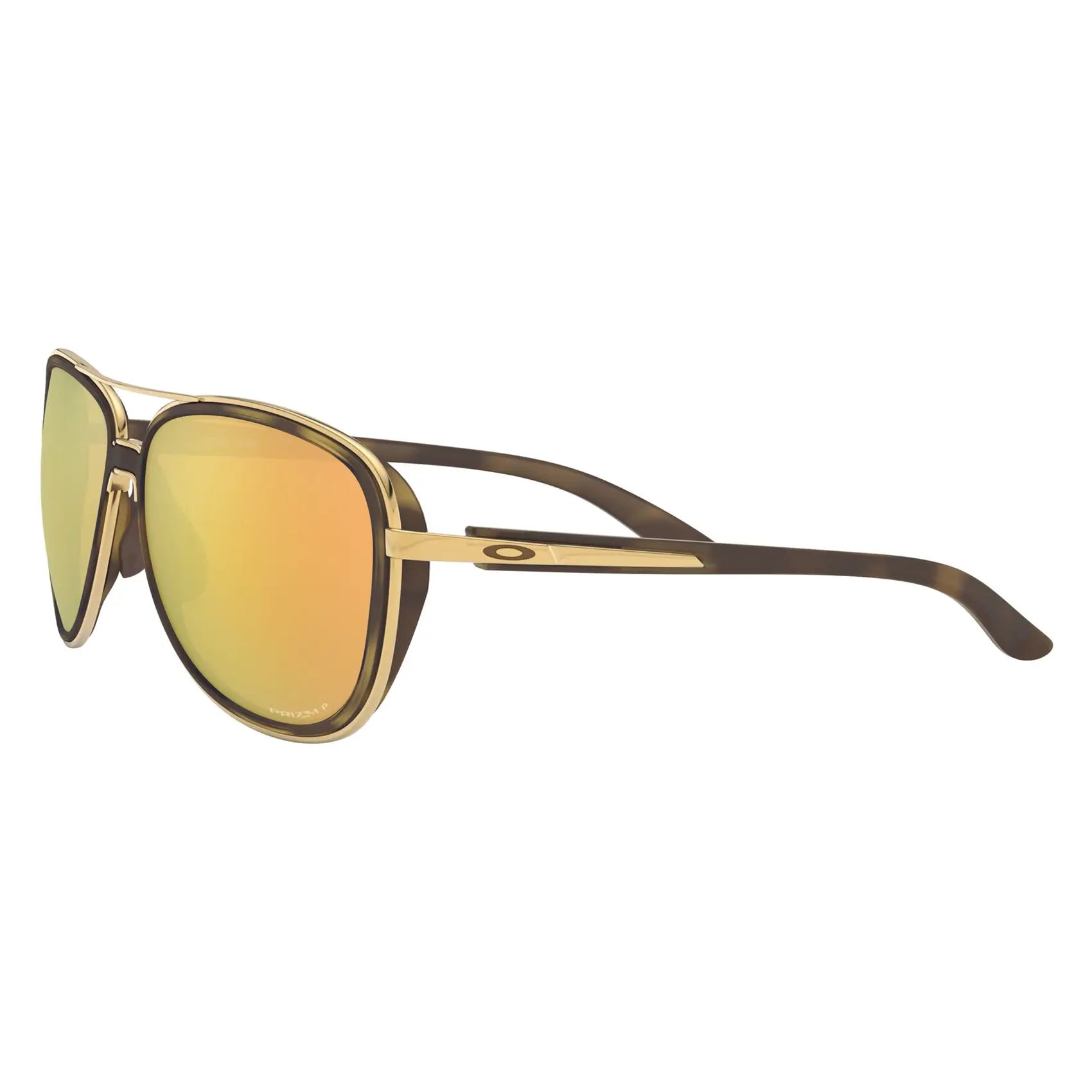 Oakley Split Time Sunglasses Brown Tortoise / Gold / Rose Gold Polarized - FREE UK Shipping, FREE 365 Day Returns | Moto Central