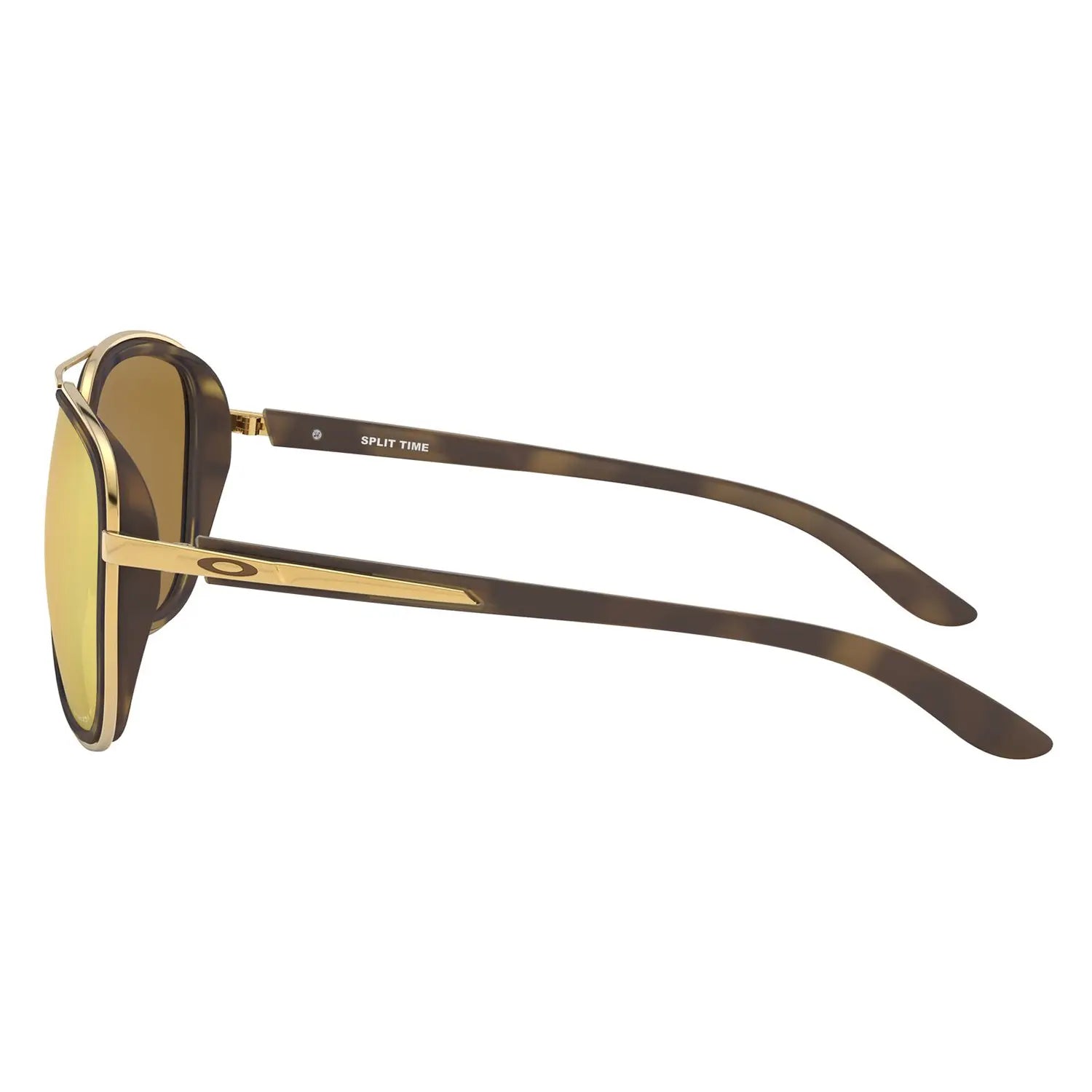 Oakley Split Time Sunglasses Brown Tortoise / Gold / Rose Gold Polarized - FREE UK Shipping, FREE 365 Day Returns | Moto Central