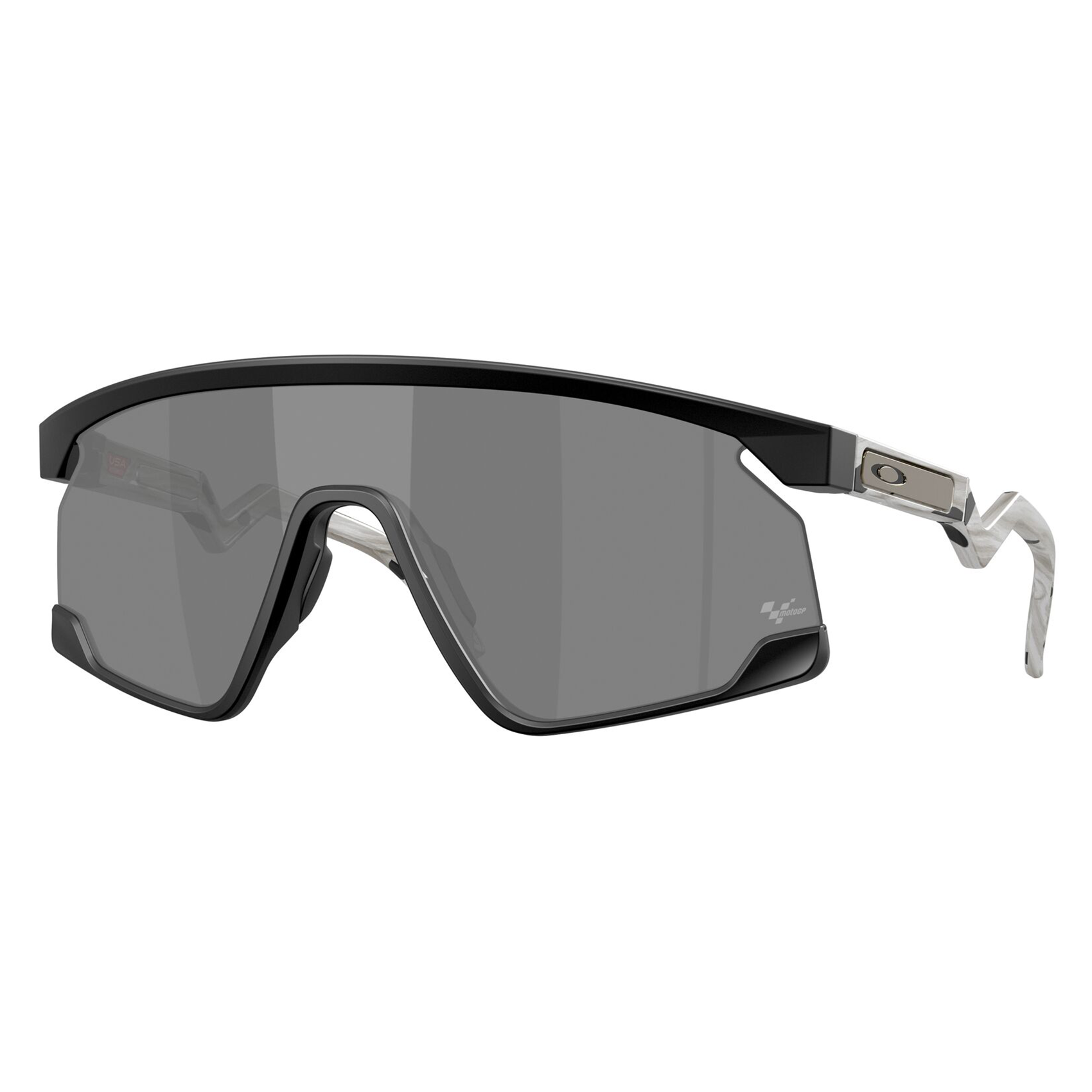 Oakley BXTR Moto GP Sunglasses Matt Black / Prizm Black - FREE UK Shipping, FREE 365 Day Returns | Moto Central
