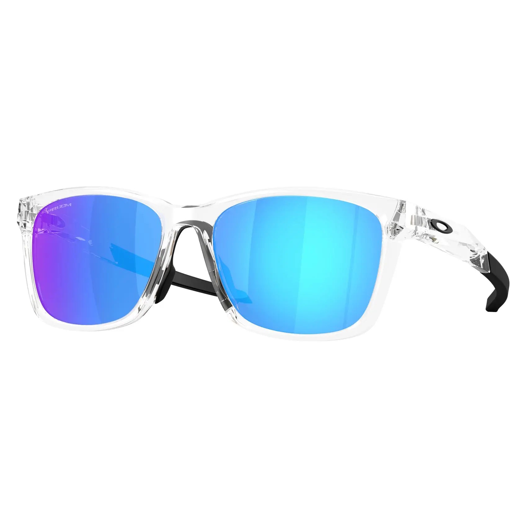 Oakley Paracord Sunglasses Polished Clear / Prizm Sapphire - FREE UK Shipping, FREE 365 Day Returns | Moto Central