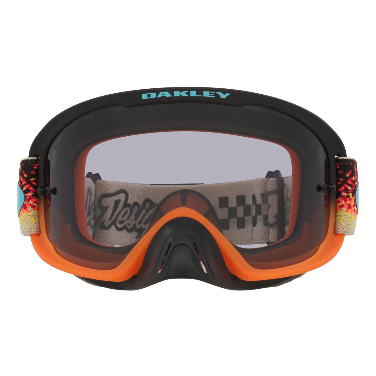 Oakley O Frame 2.0 Pro TLD MX Goggles Black / Orange / Light Grey - FREE UK Shipping, FREE 365 Day Returns | Moto Central