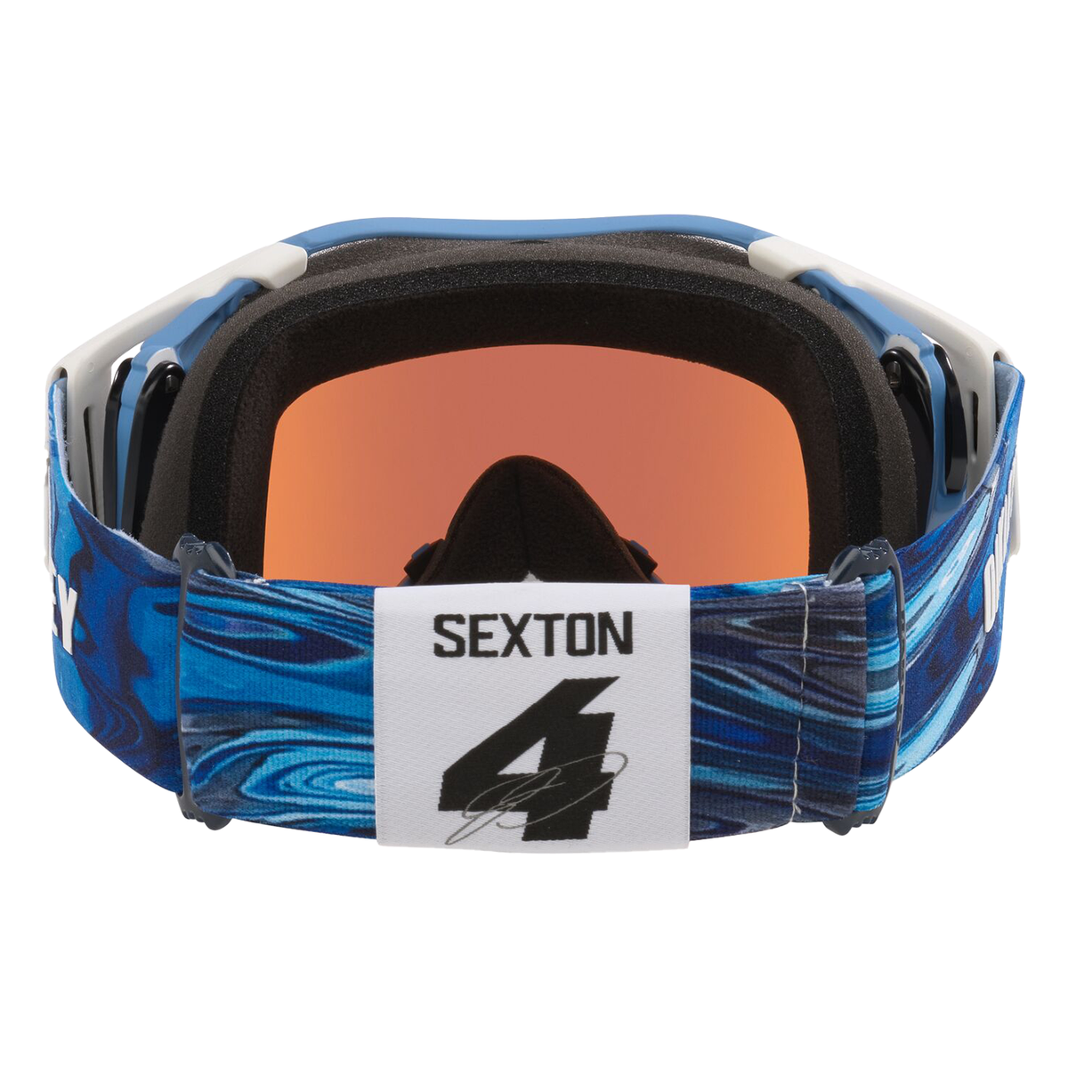 Oakley Airbrake Sexton Signature MX Goggles Sapphire Prizm - FREE UK Shipping, FREE 365 Day Returns | Moto Central