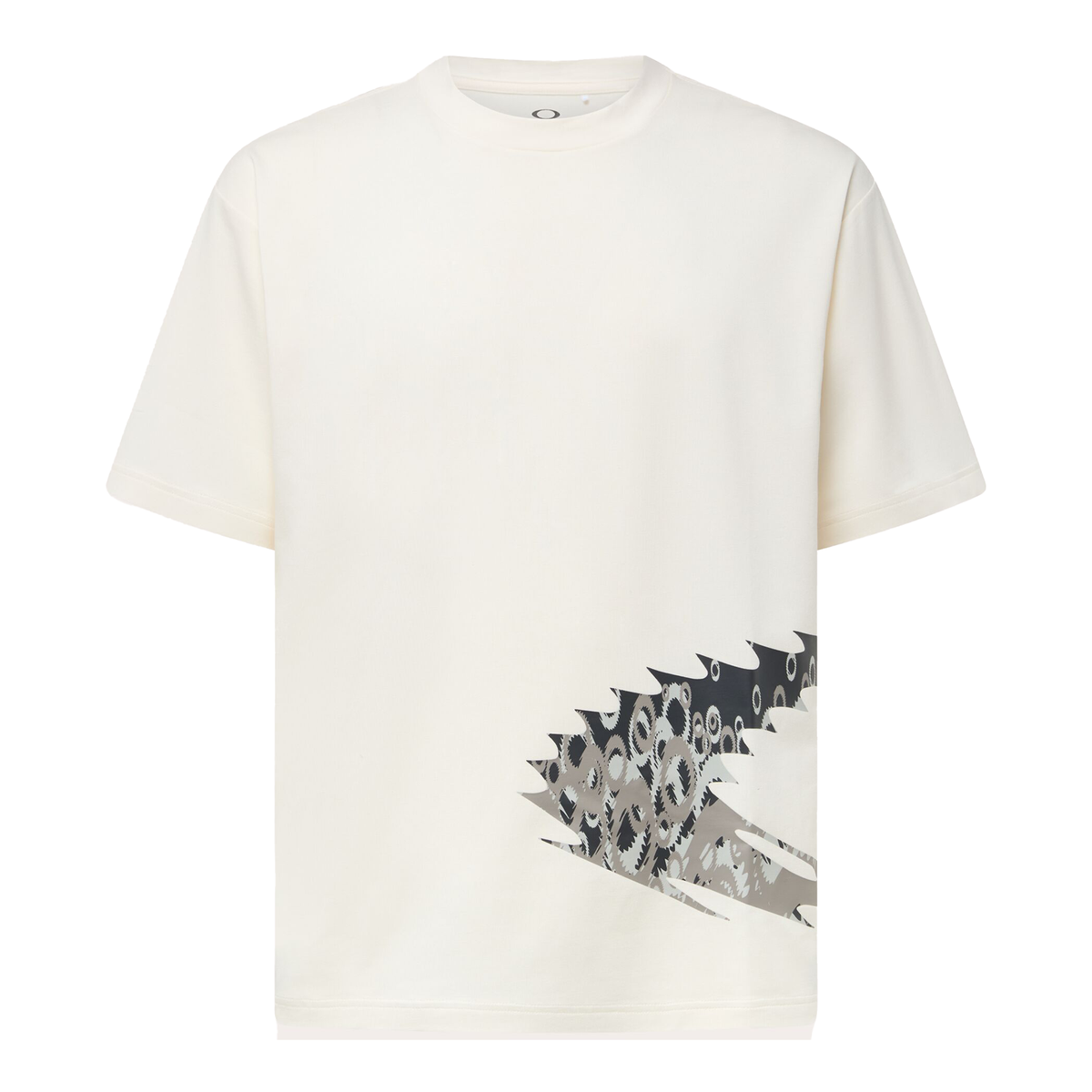 Oakley New Retro Static 3.0 T-Shirt Ceramic White - FREE UK Shipping, FREE 365 Day Returns | Moto Central