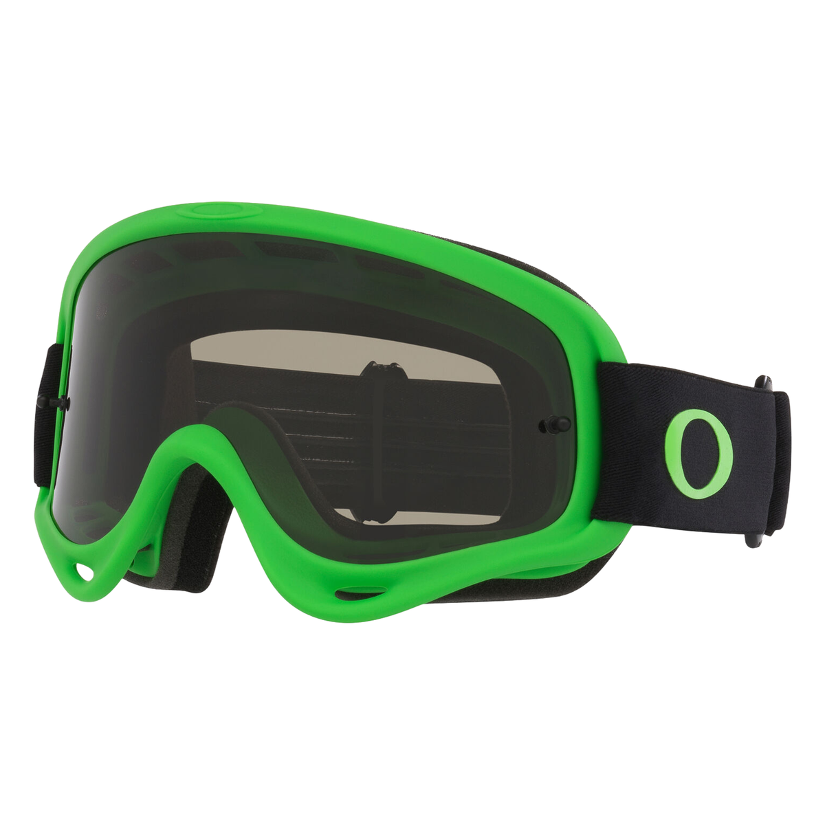 Oakley O Frame MX Goggles Moto Green / Dark Grey - FREE UK Shipping, FREE 365 Day Returns | Moto Central