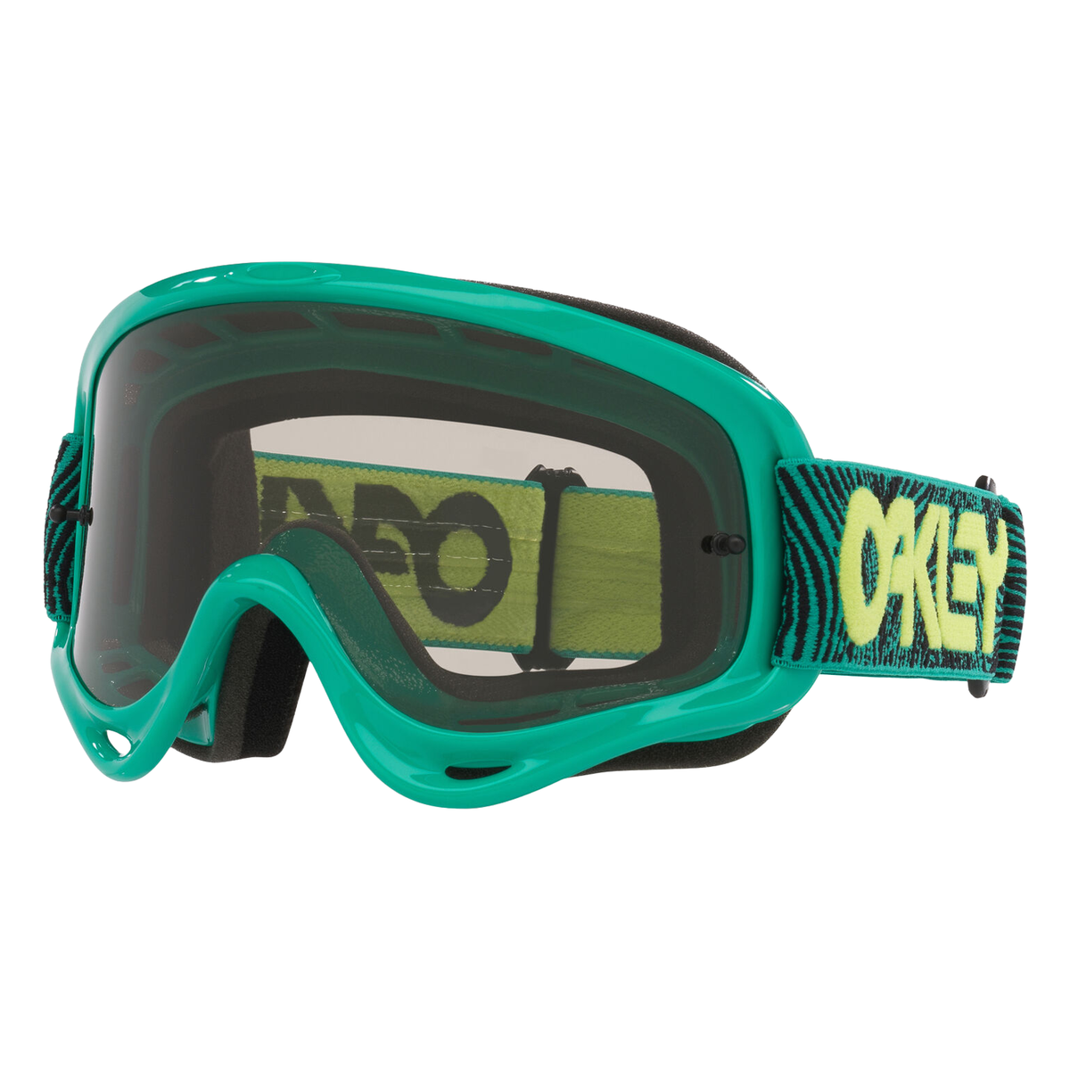 Oakley O Frame Celeste Fingerprint MX Goggles Light Grey - FREE UK Shipping, FREE 365 Day Returns | Moto Central