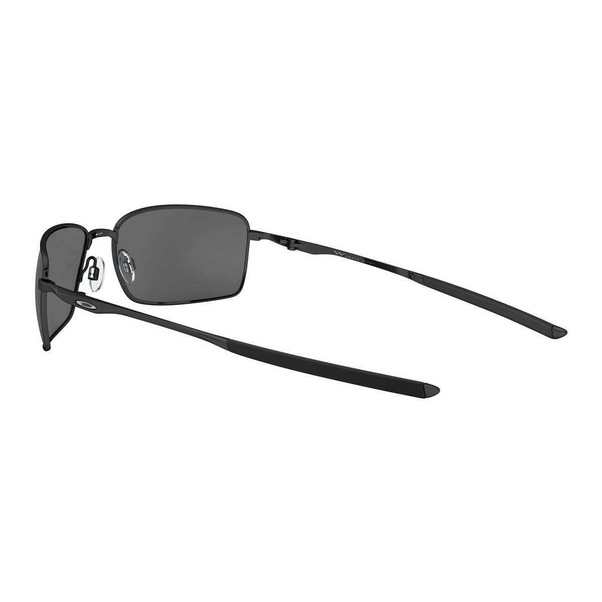 Oakley Square Wire Sunglasses Polished Black / Prizm Black Lens - FREE UK Shipping, FREE 365 Day Returns | Moto Central
