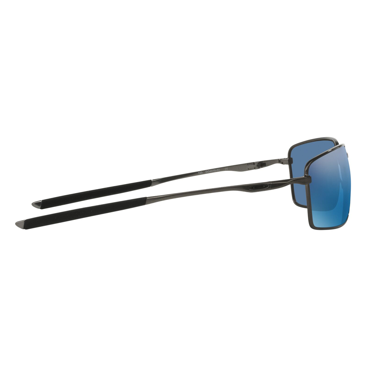Oakley Square Wire Sunglasses Cement / Ice Iridium Lens - FREE UK Shipping, FREE 365 Day Returns | Moto Central