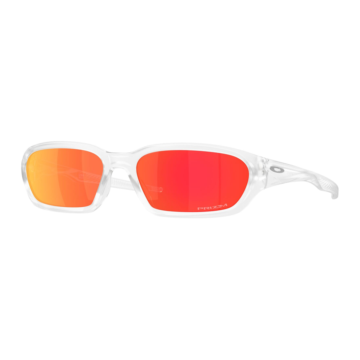 Oakley Terraforma Sunglasses Matt Clear / Prizm Ruby Lens - FREE UK Shipping, FREE 365 Day Returns | Moto Central