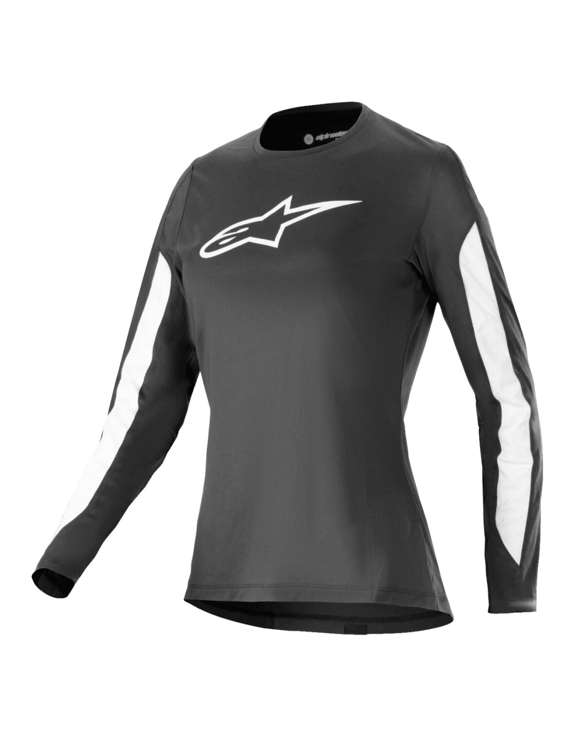 Alpinestars Stella A-Dura Dri Astar Ladies Long Sleeves Jersey Black / White - FREE UK Shipping, FREE 365 Day Returns | Moto Central