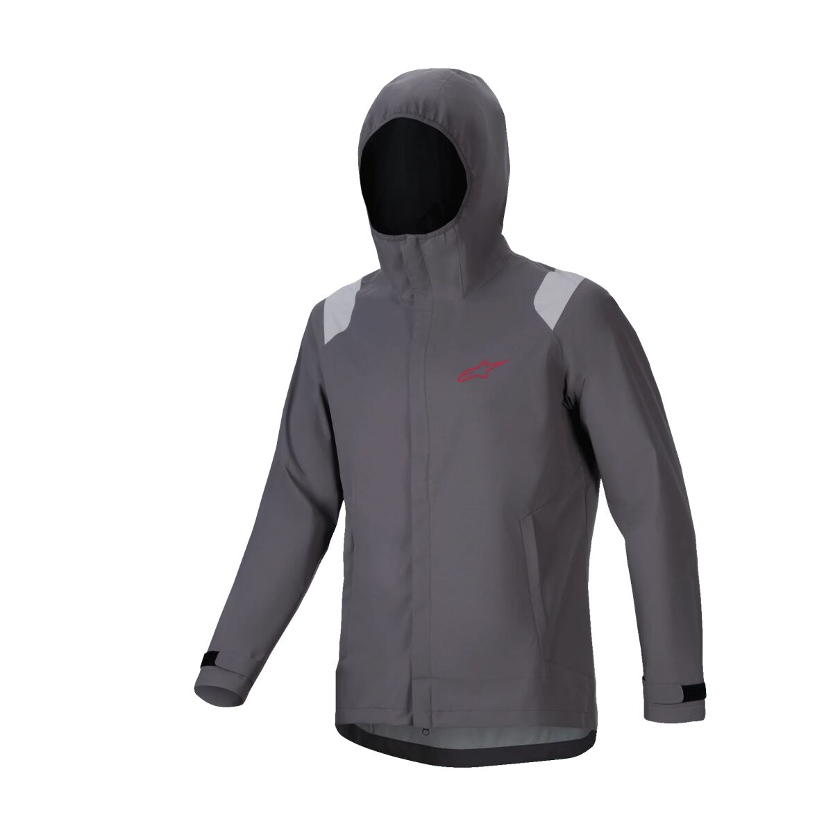 Alpinestars A-Dura Rain Jacket Dark Titanium - FREE UK Shipping, FREE 365 Day Returns | Moto Central