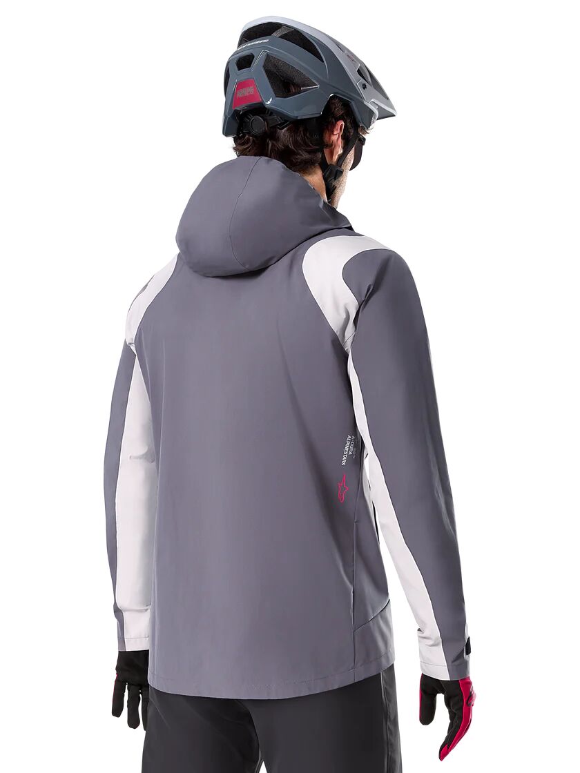 Alpinestars A-Dura Rain Jacket Dark Titanium - FREE UK Shipping, FREE 365 Day Returns | Moto Central